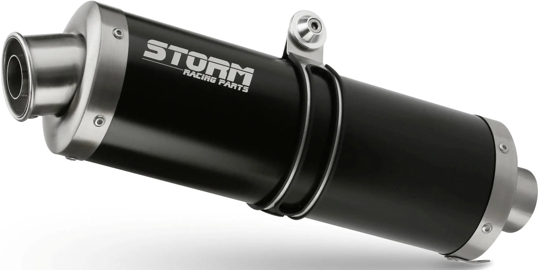 K. UK. STORM STEEL BLACK