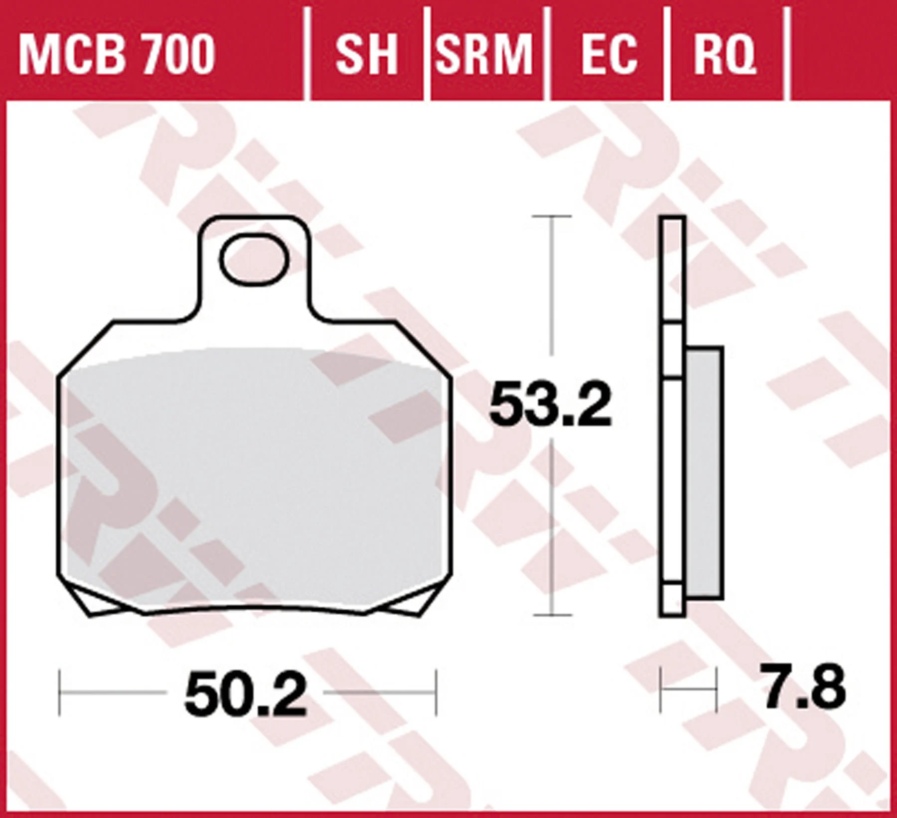 TRW BRAKE-PADS SINTER