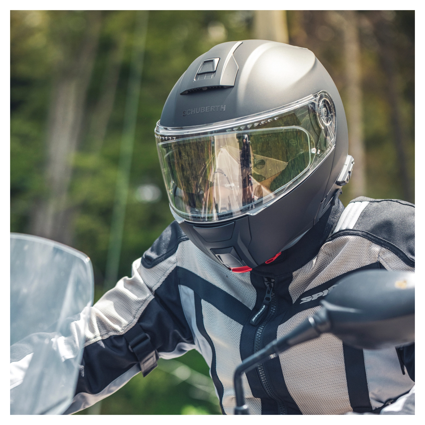Coussinet Central Schuberth Pour Têtes Longues – Compatible C5 Et E2, Tailles M/L/XL