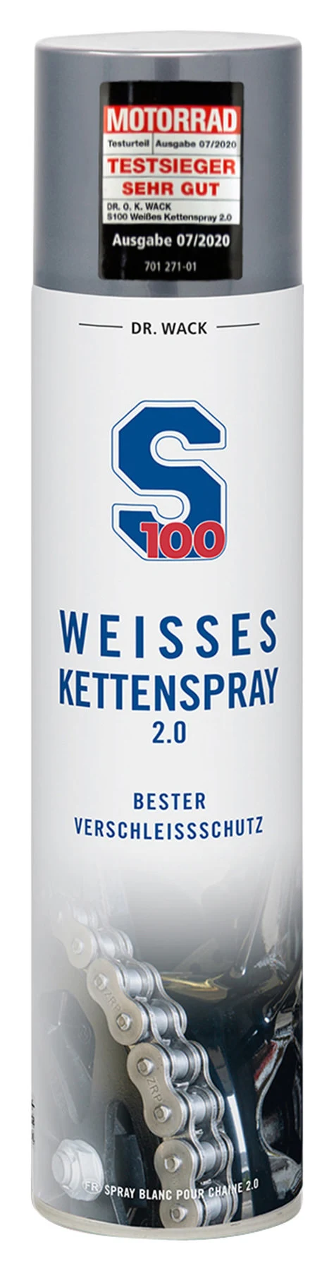 S100 Weißes Kettenspray