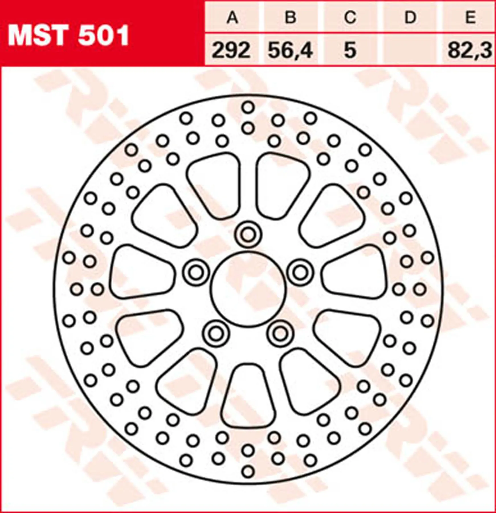 TRW BRAKE DISCS REAR