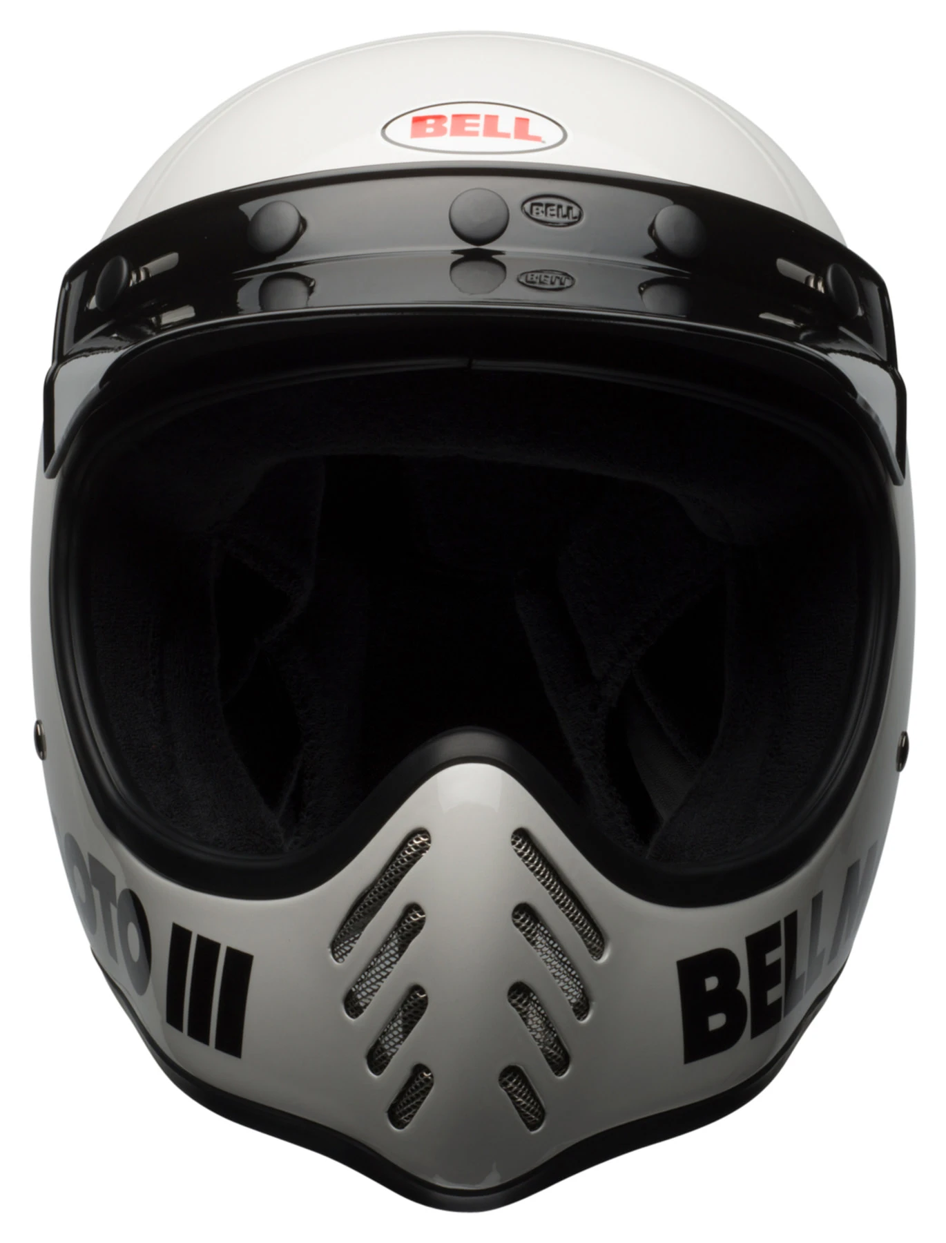 Bell Bell Moto-3 Classic White motocross helmet
