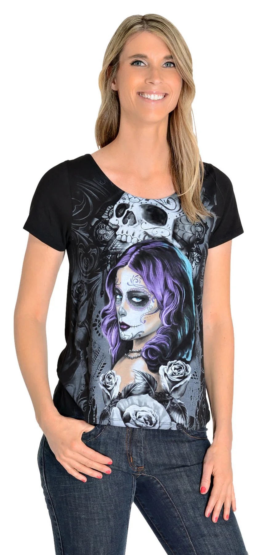 LETHAL ANGEL SHIRT DONNA