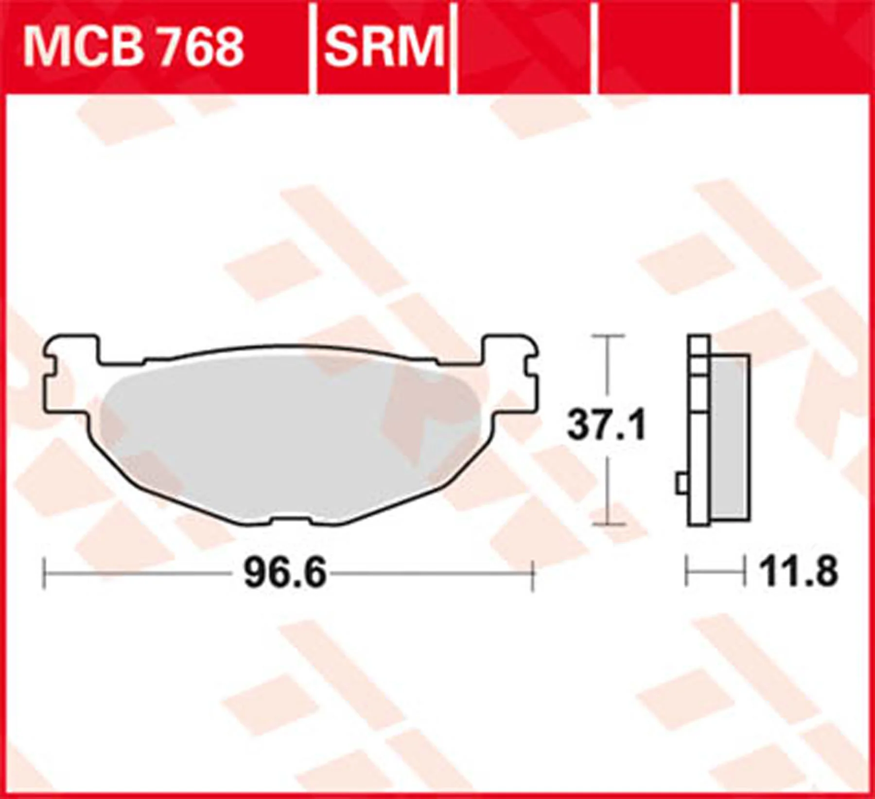 TRW BRAKE-PADS SINTER