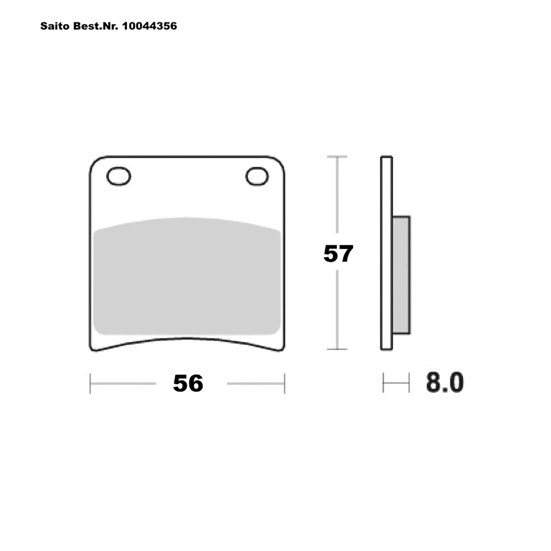 SAITO BRAKE-PADS SINTER