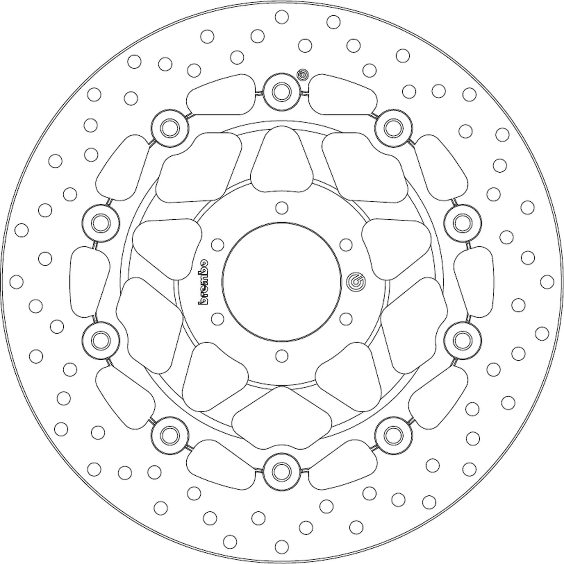 BREMBO BREMSSCHEIBE 296MM