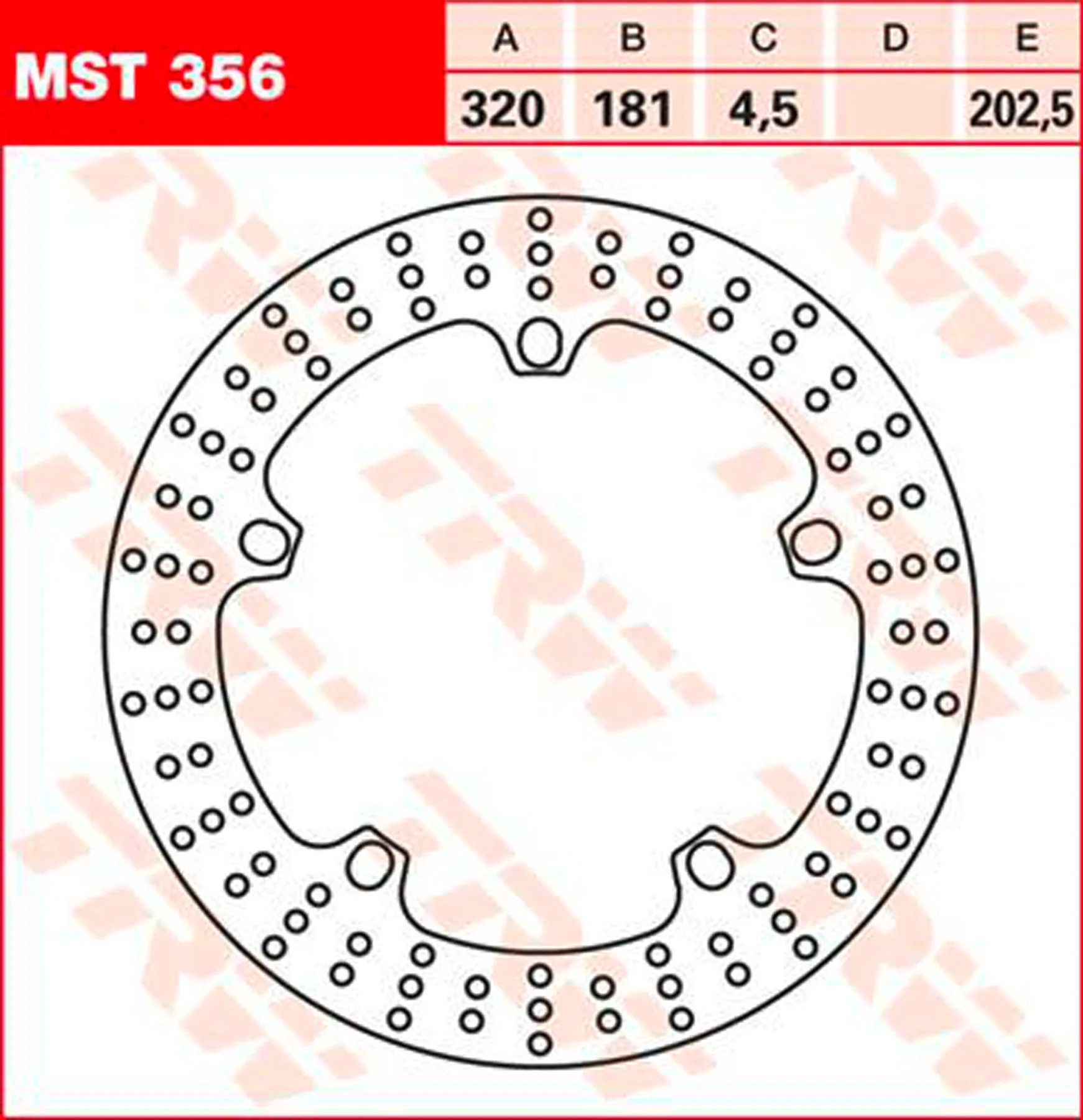 TRW BRAKE-DISC FRONT