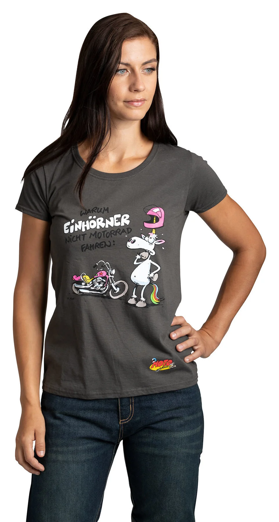 MOTOMANIA T-SHIRT FEMME