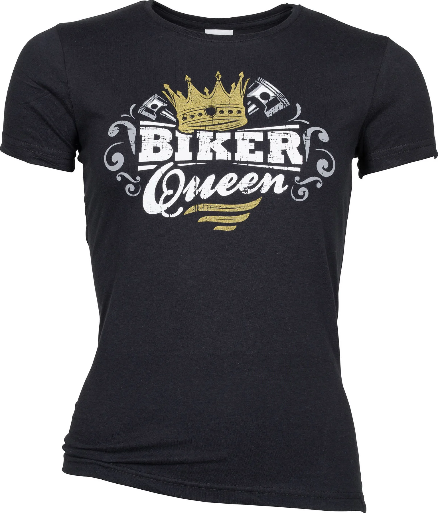 LADIES SHIRT BIKER QUEEN