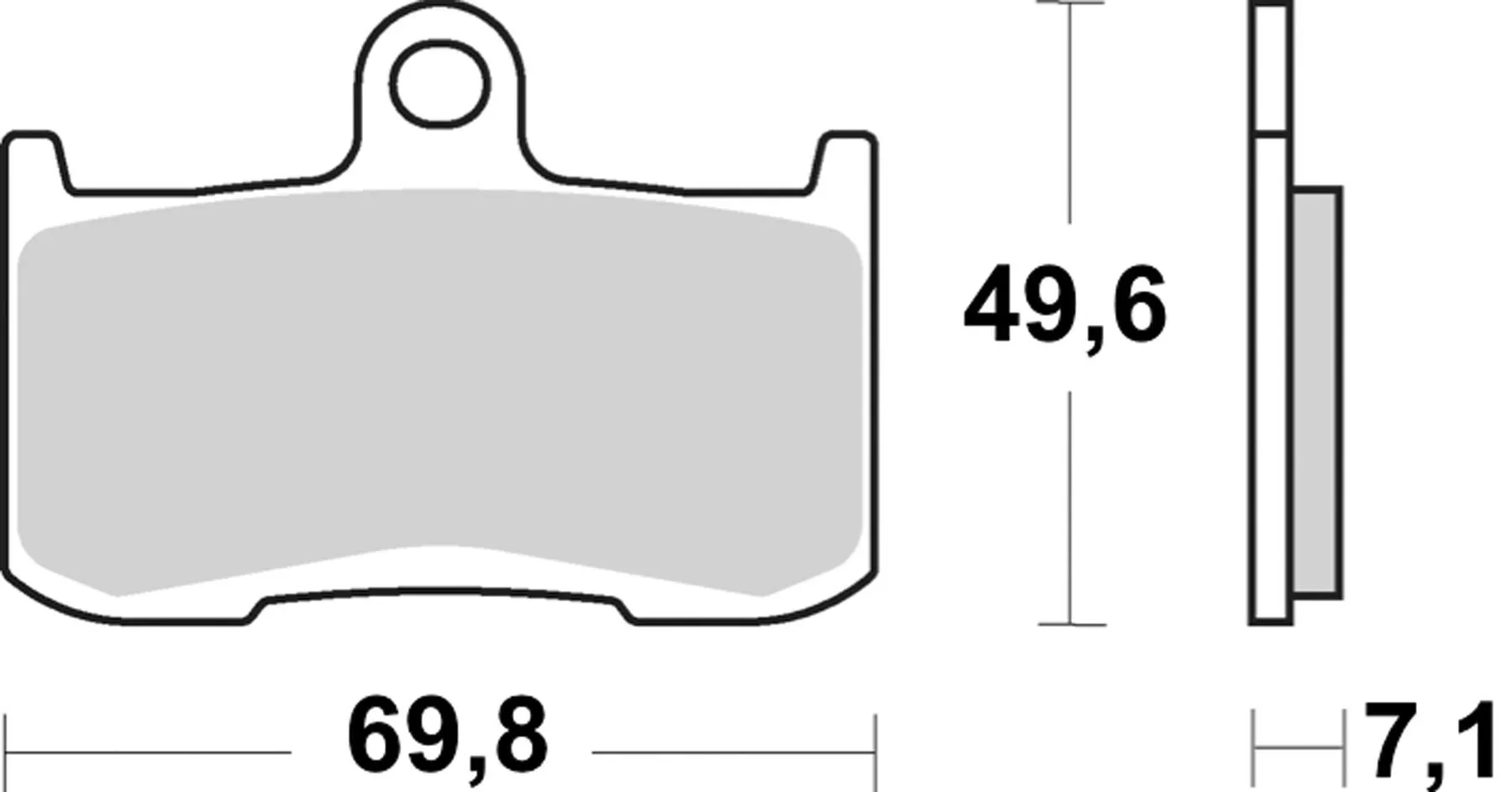 SAITO BRAKE-PADS SINTER