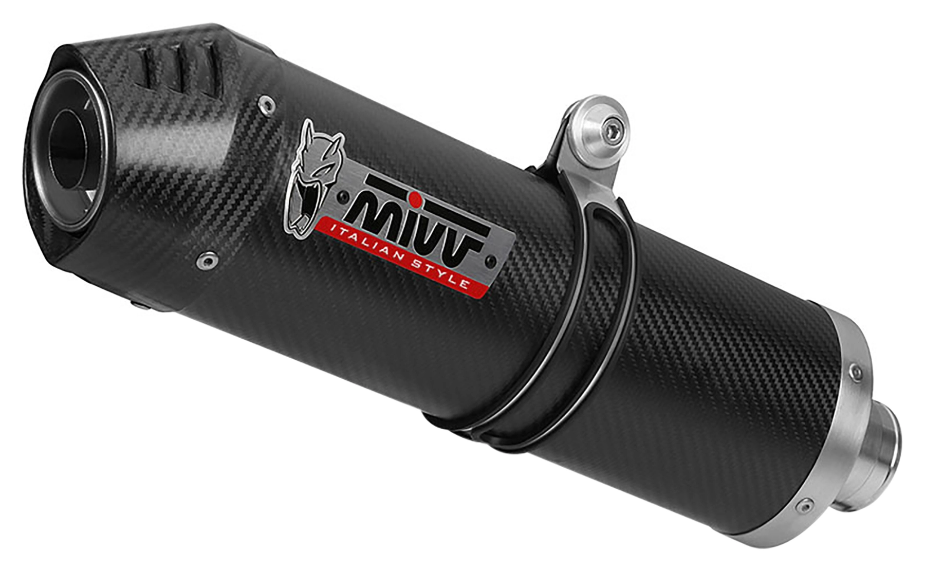 MIVV MIVV Oval Exhausts Stainl. steel, black, carbon or titanium