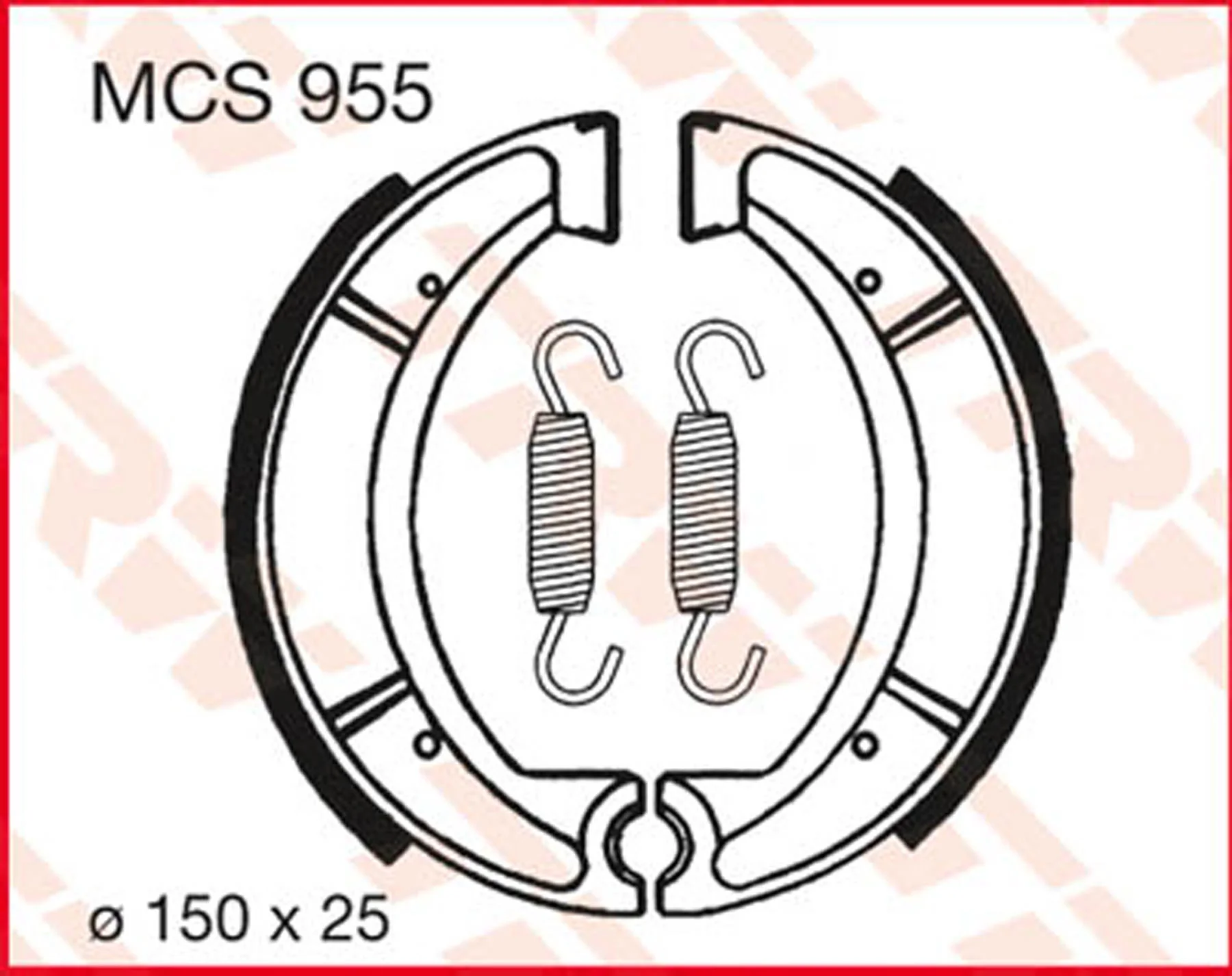 TRW BRAKE-SHOES ORGAN.