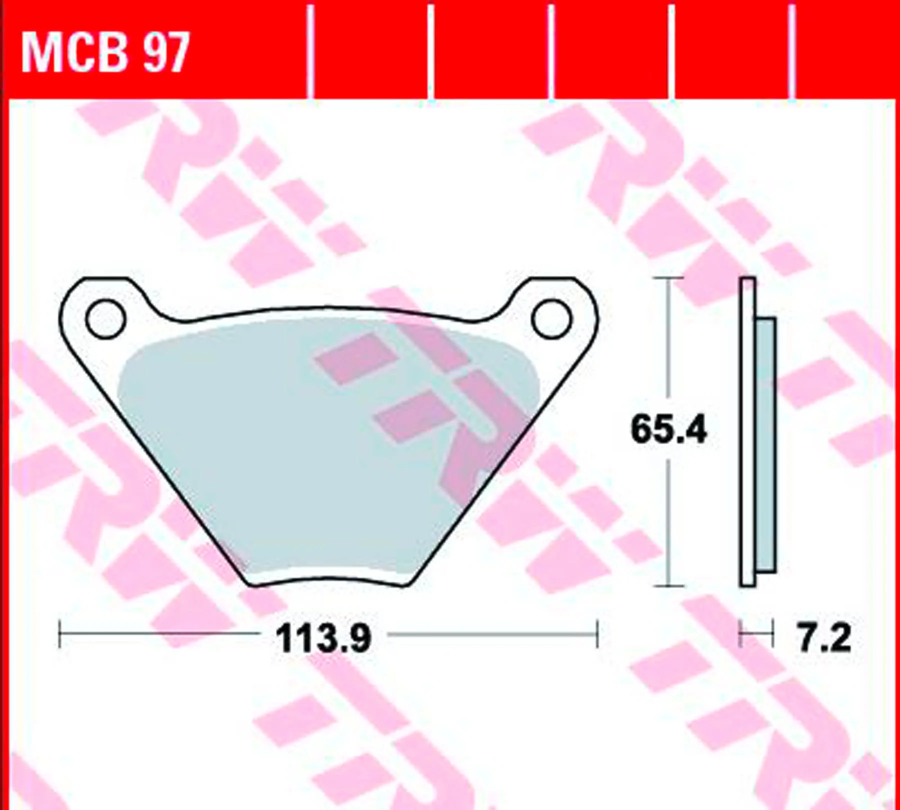 TRW CARBON BRAKE PADS