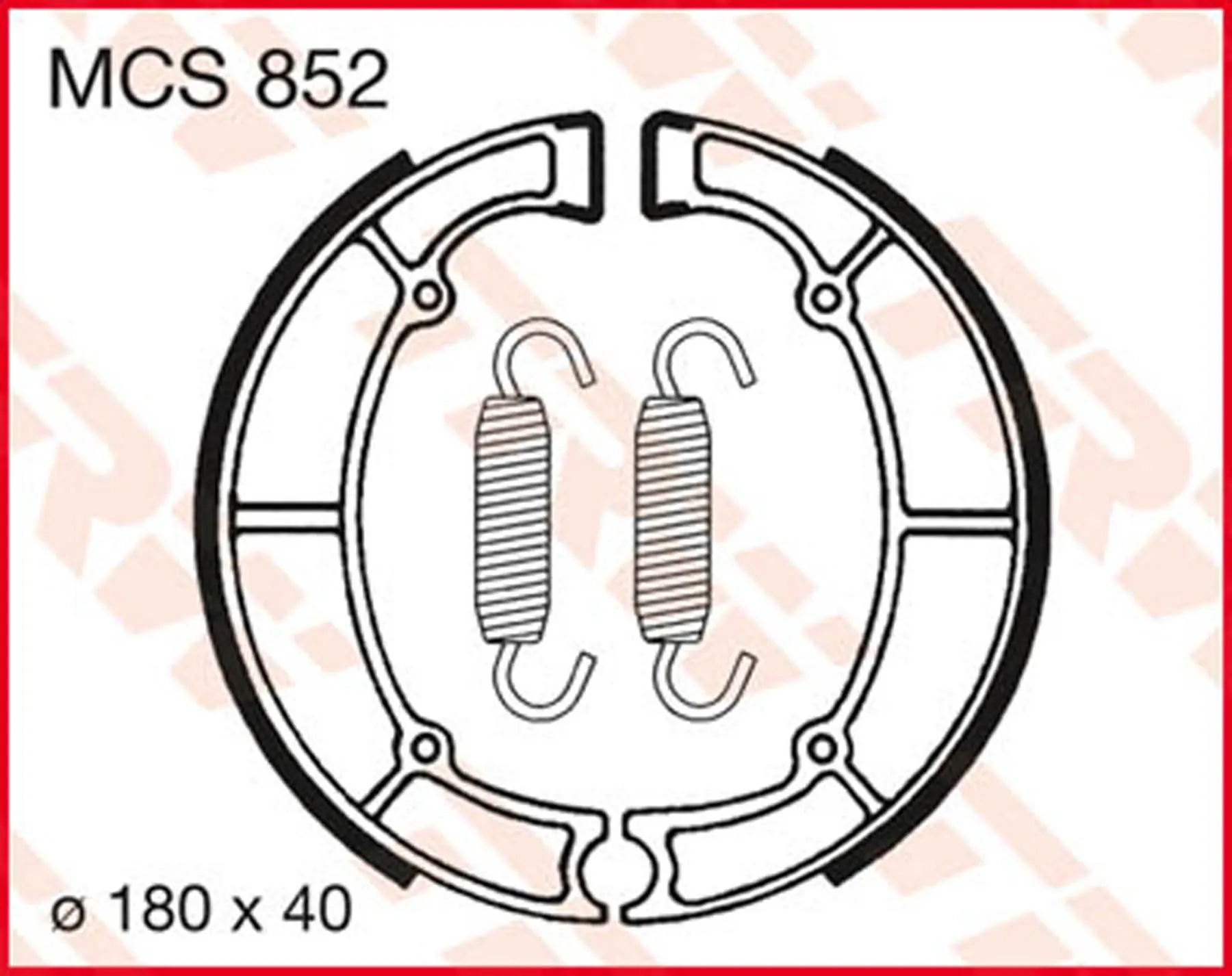 TRW BRAKE-SHOES ORGAN.