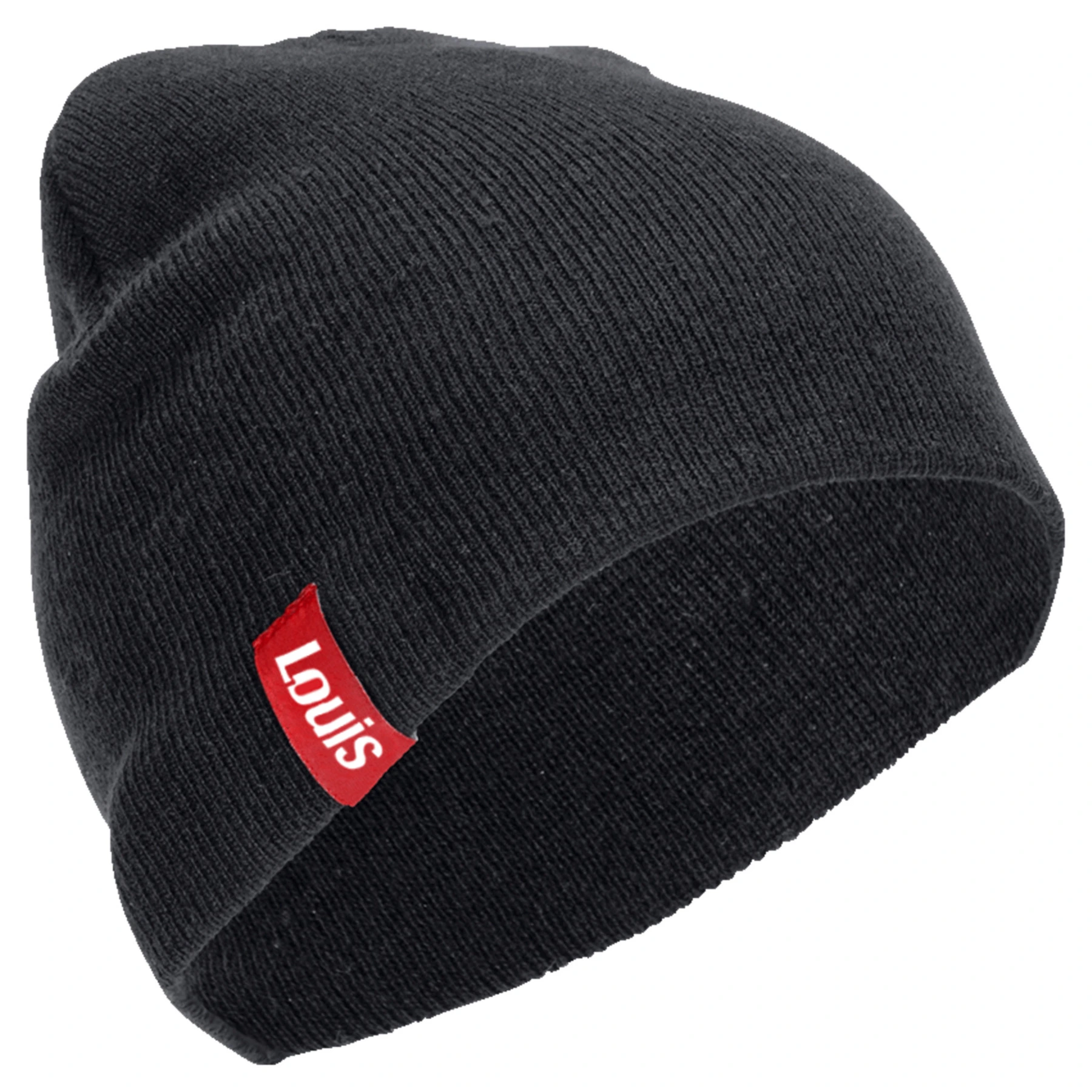 LOUIS BEANIE, BLACK