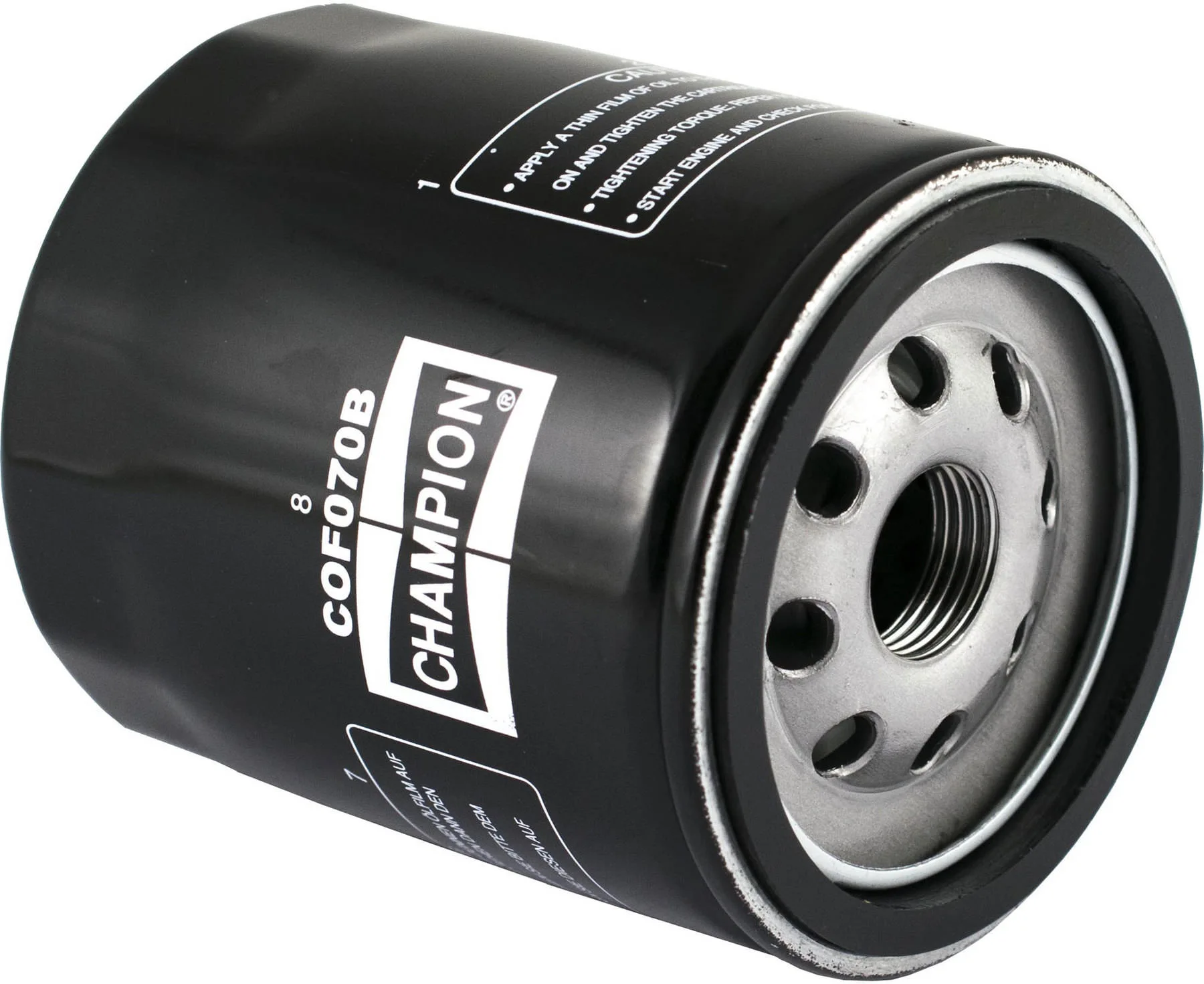 OIL FILTER CHAMPION BLACK