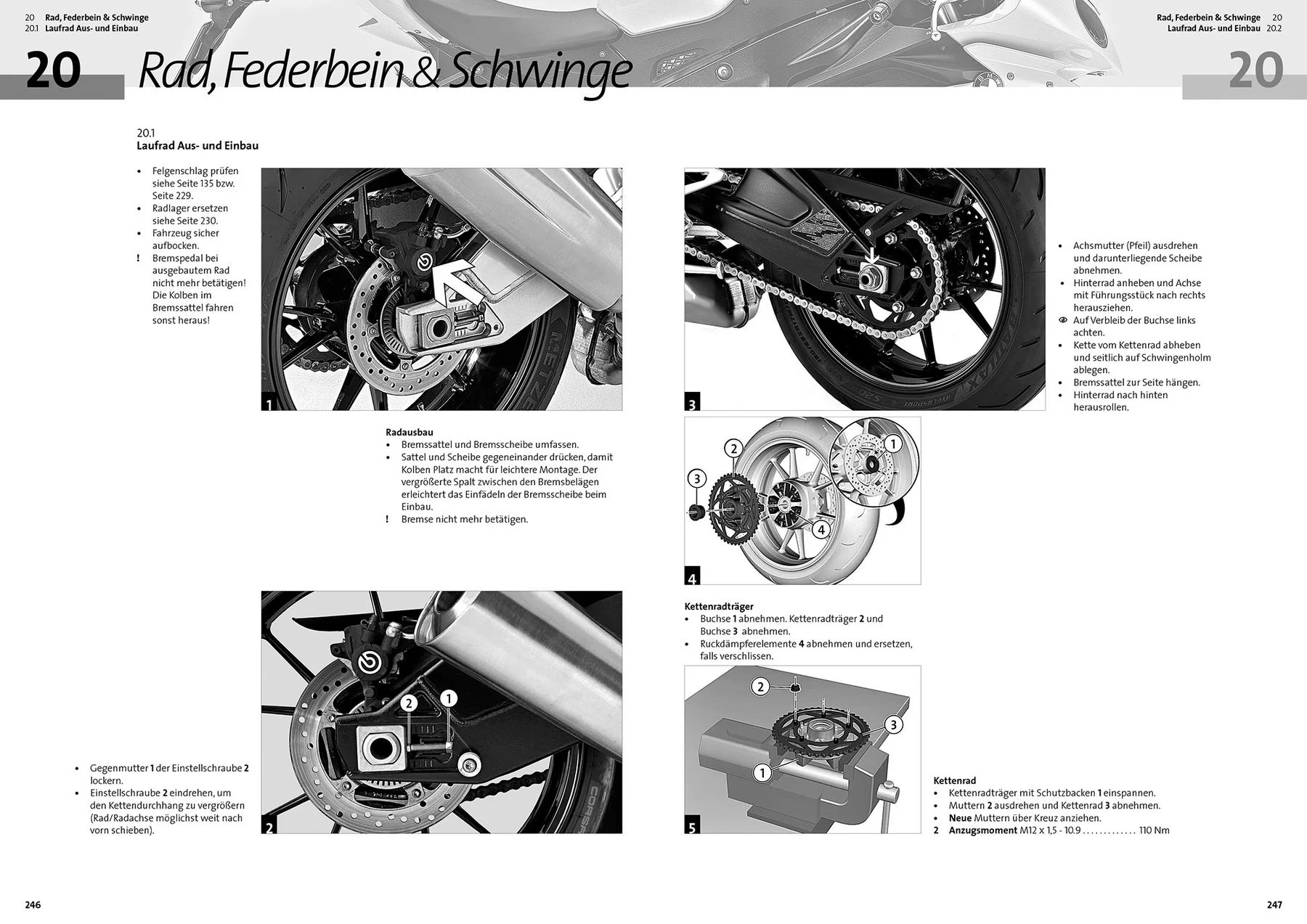 BMW HANDBUCH S1000RR/R/XR