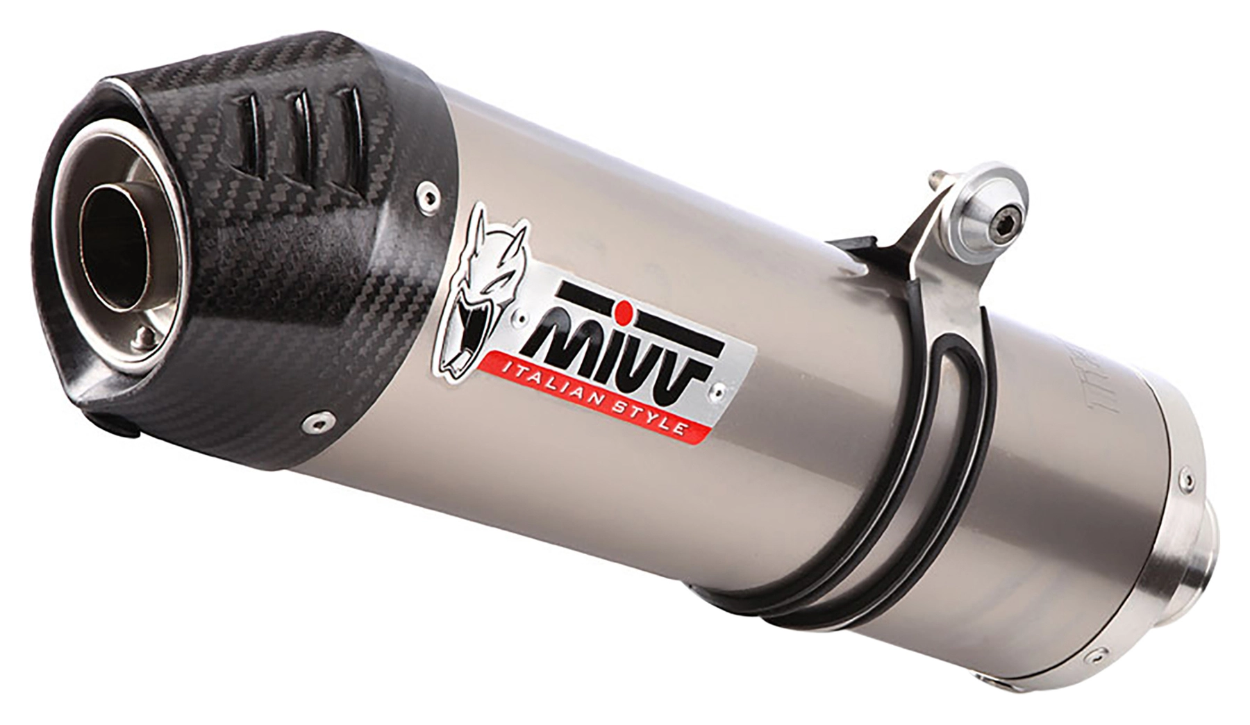 MIVV MIVV Oval Exhausts Stainl. steel, black, carbon or titanium