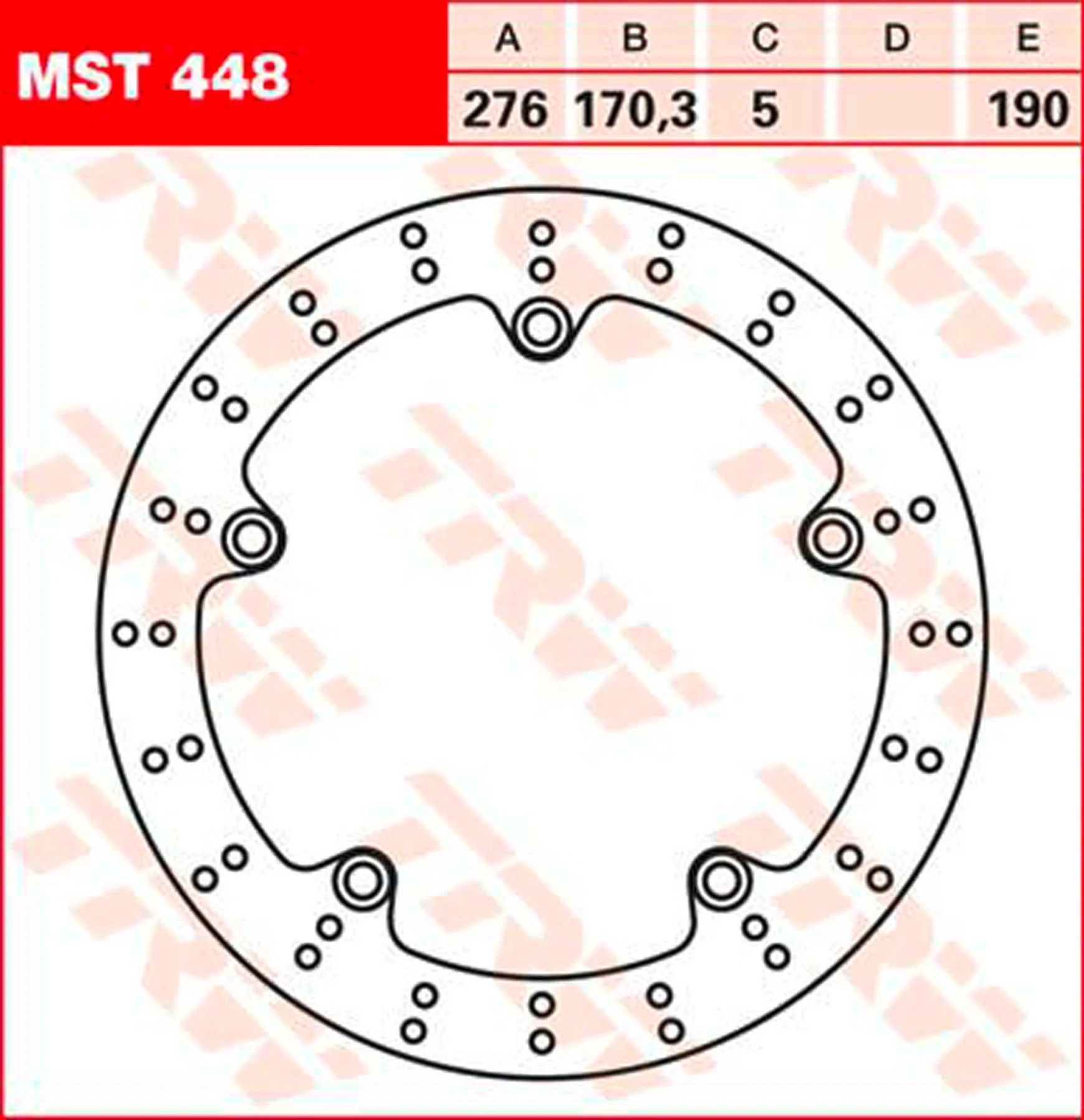 TRW BRAKE DISCS REAR