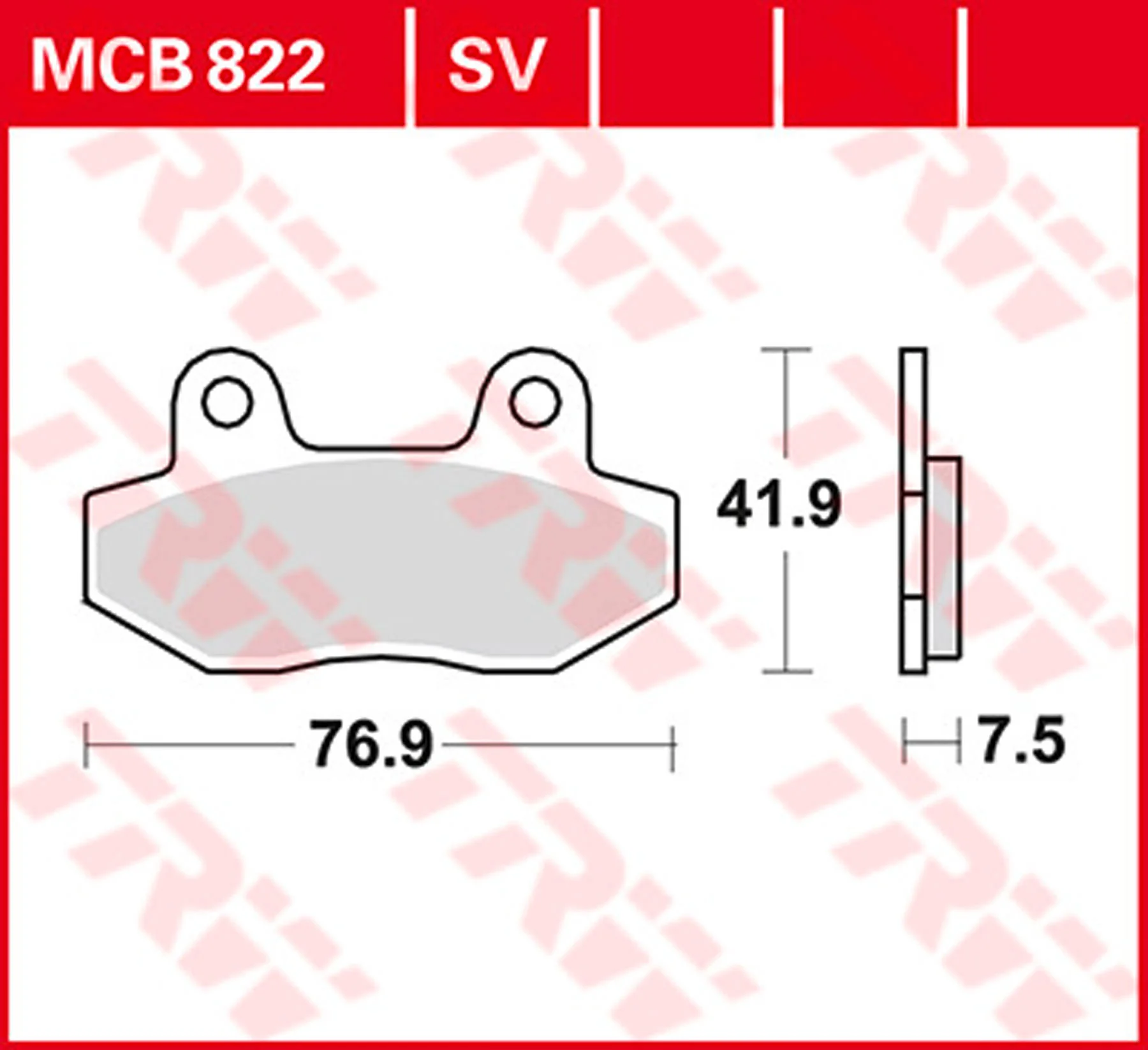 TRW CARBON BRAKE PADS