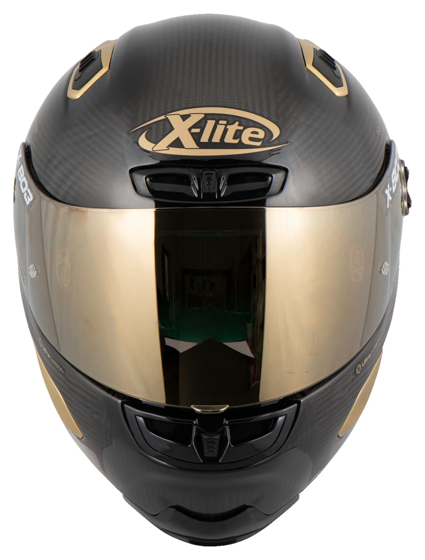 X-lite X-LITE X-803 RS CARBON Golden Edition, full-face helmet