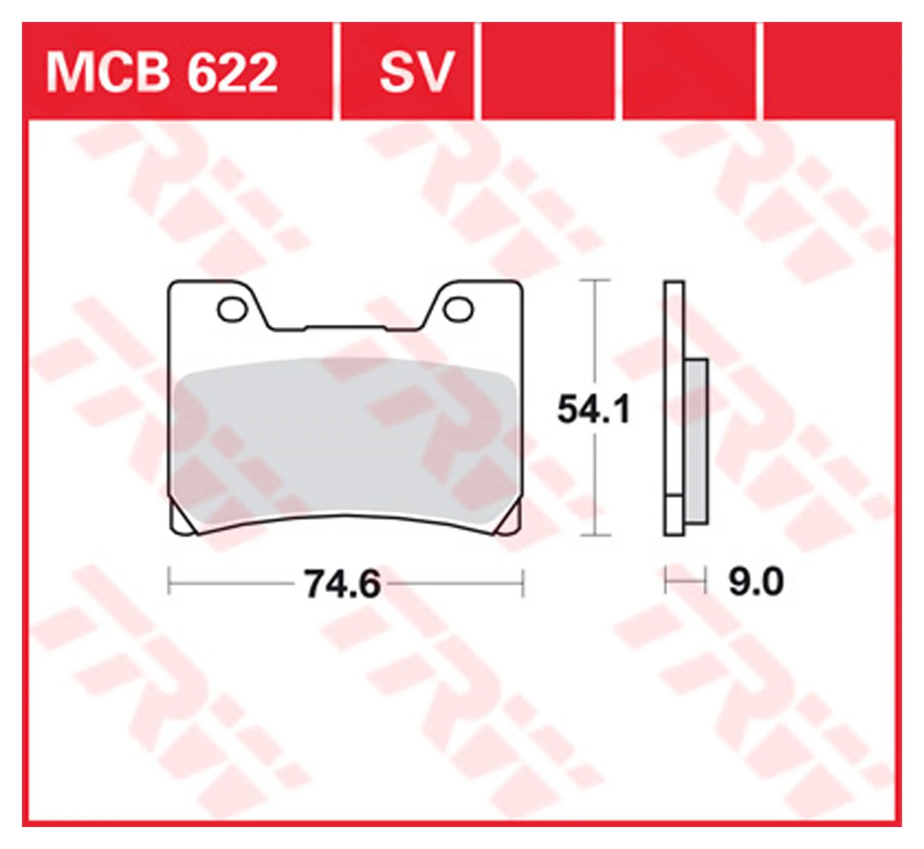 TRW CARBON BRAKE PADS