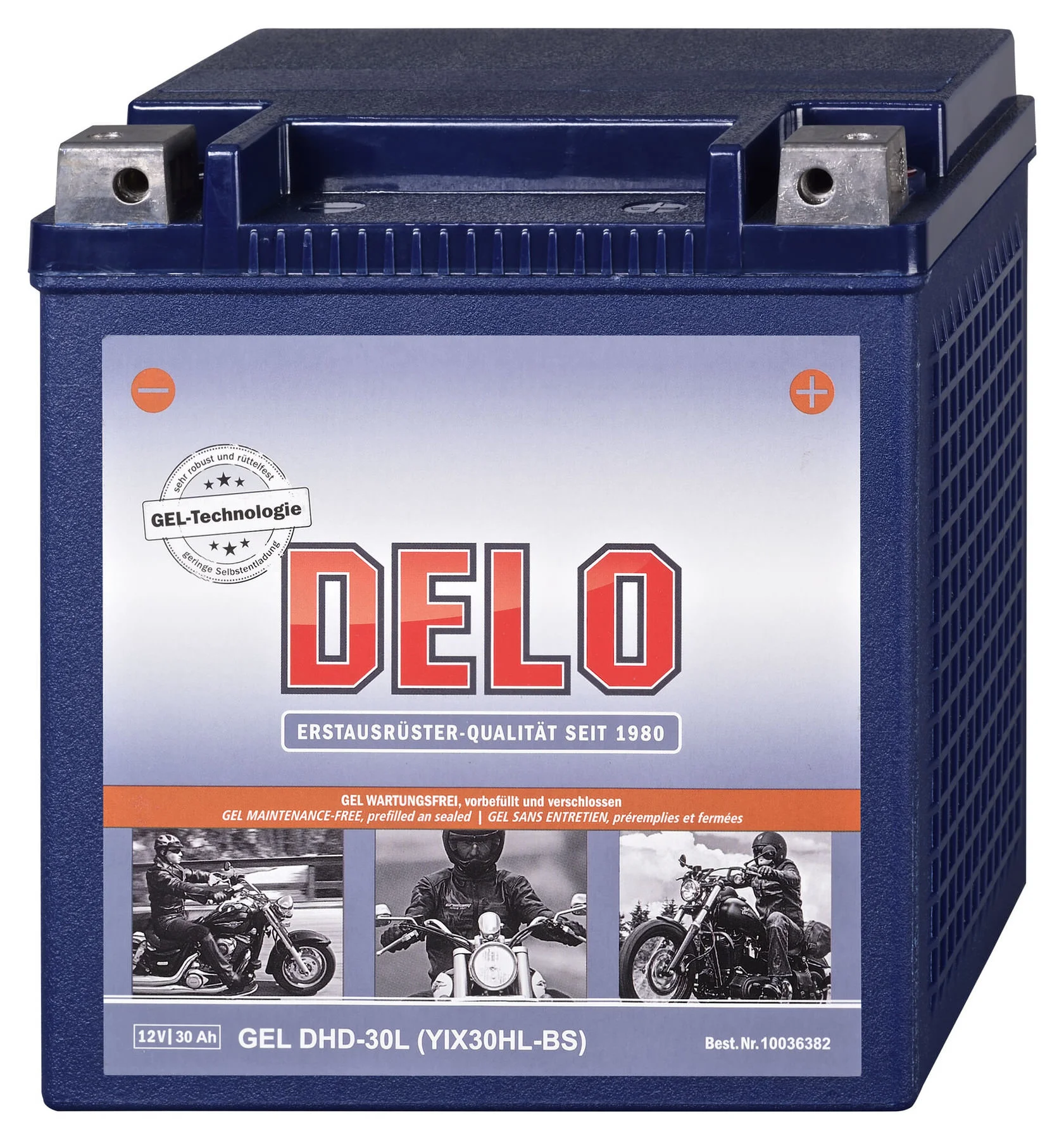 BATTERIE GEL DELO HD