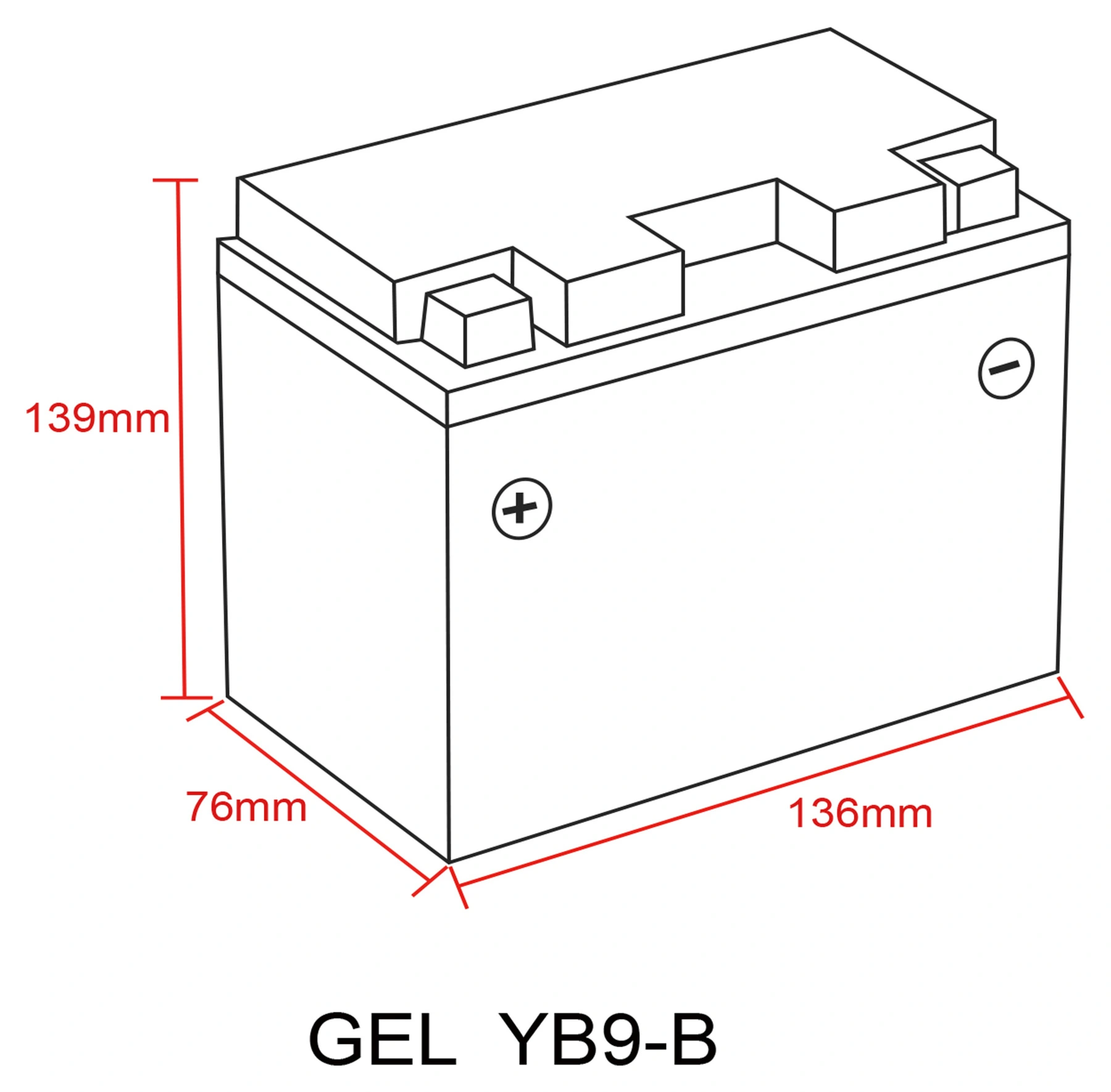 BATTERIE GEL DELO