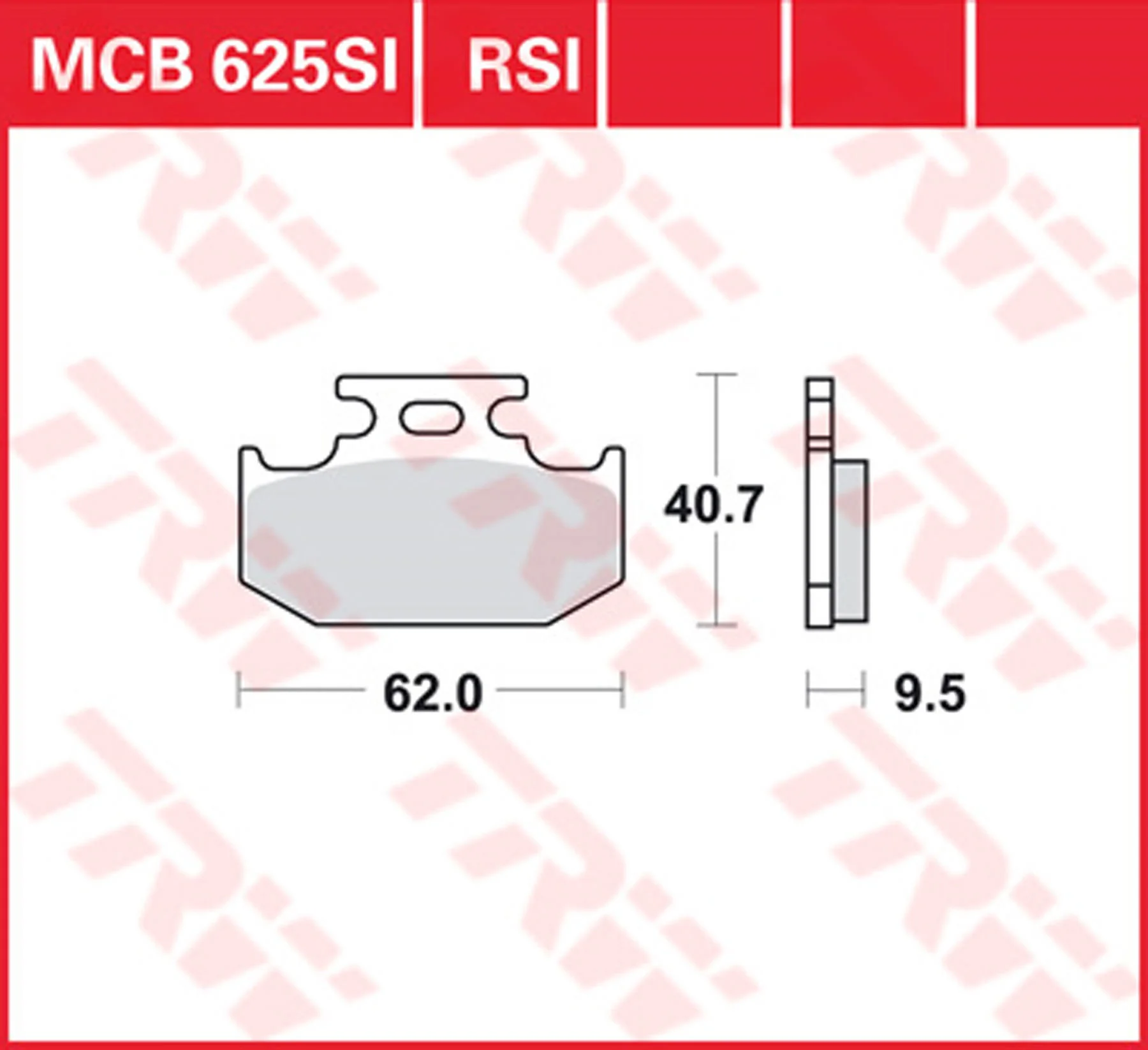 TRW BRAKE-PADS SINTER