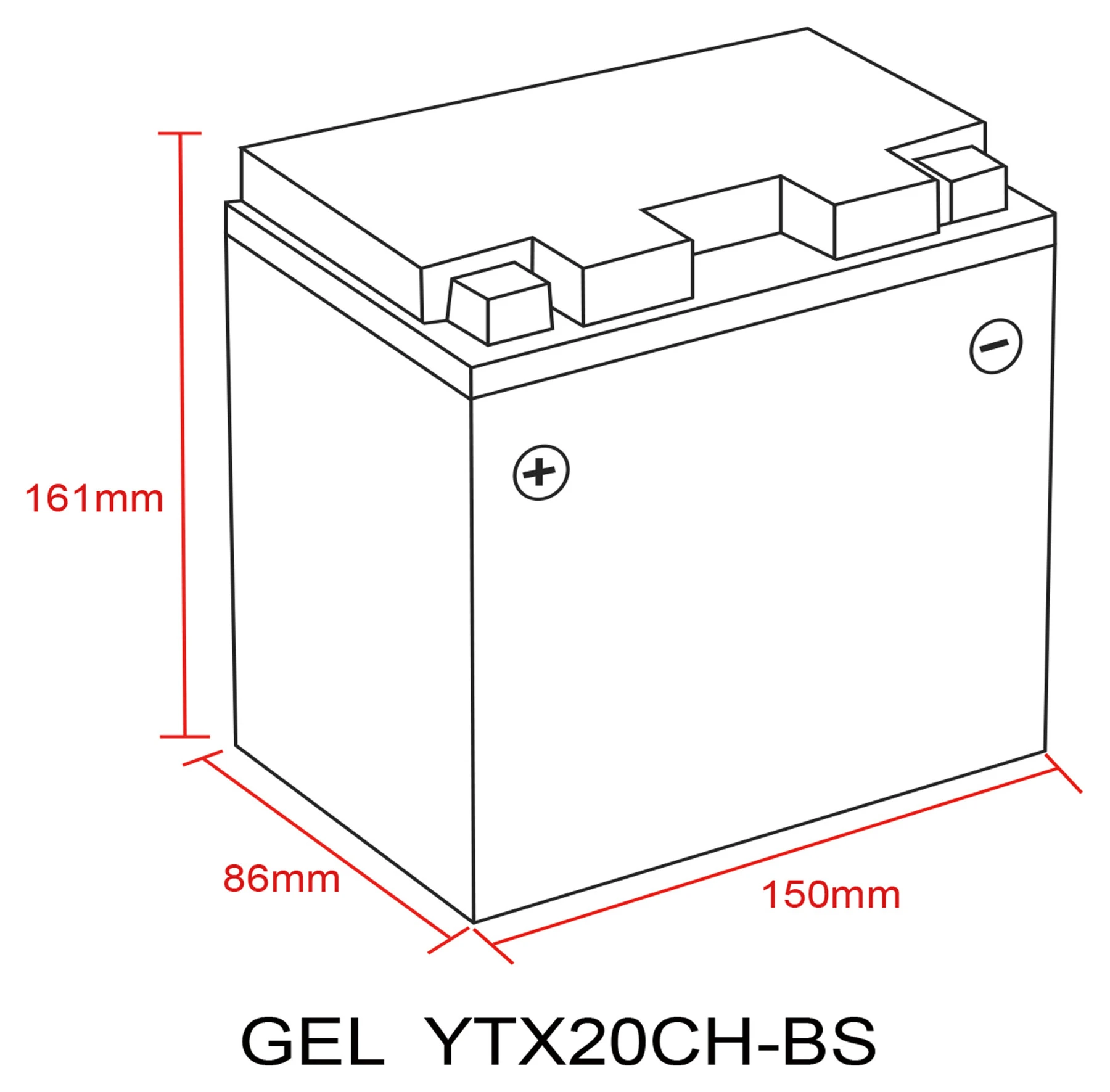 BATERÍA DE GEL DELO