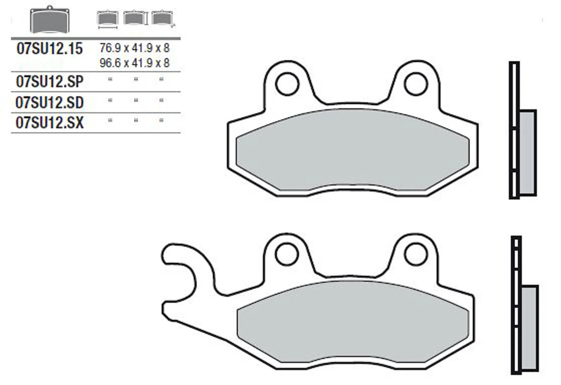 BREMBO KL. H. ZE SP. M.