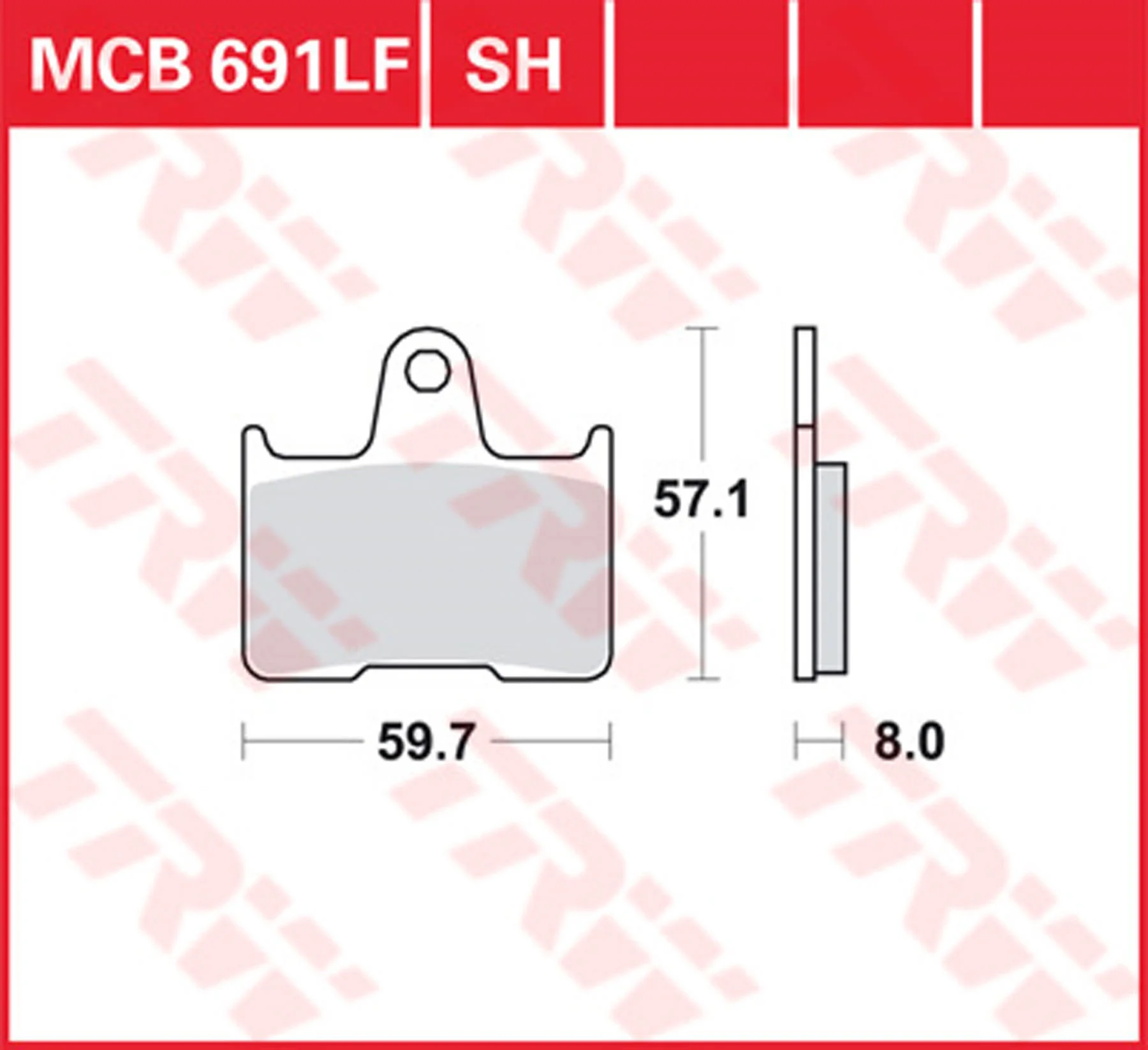 TRW CARBON BRAKE PADS