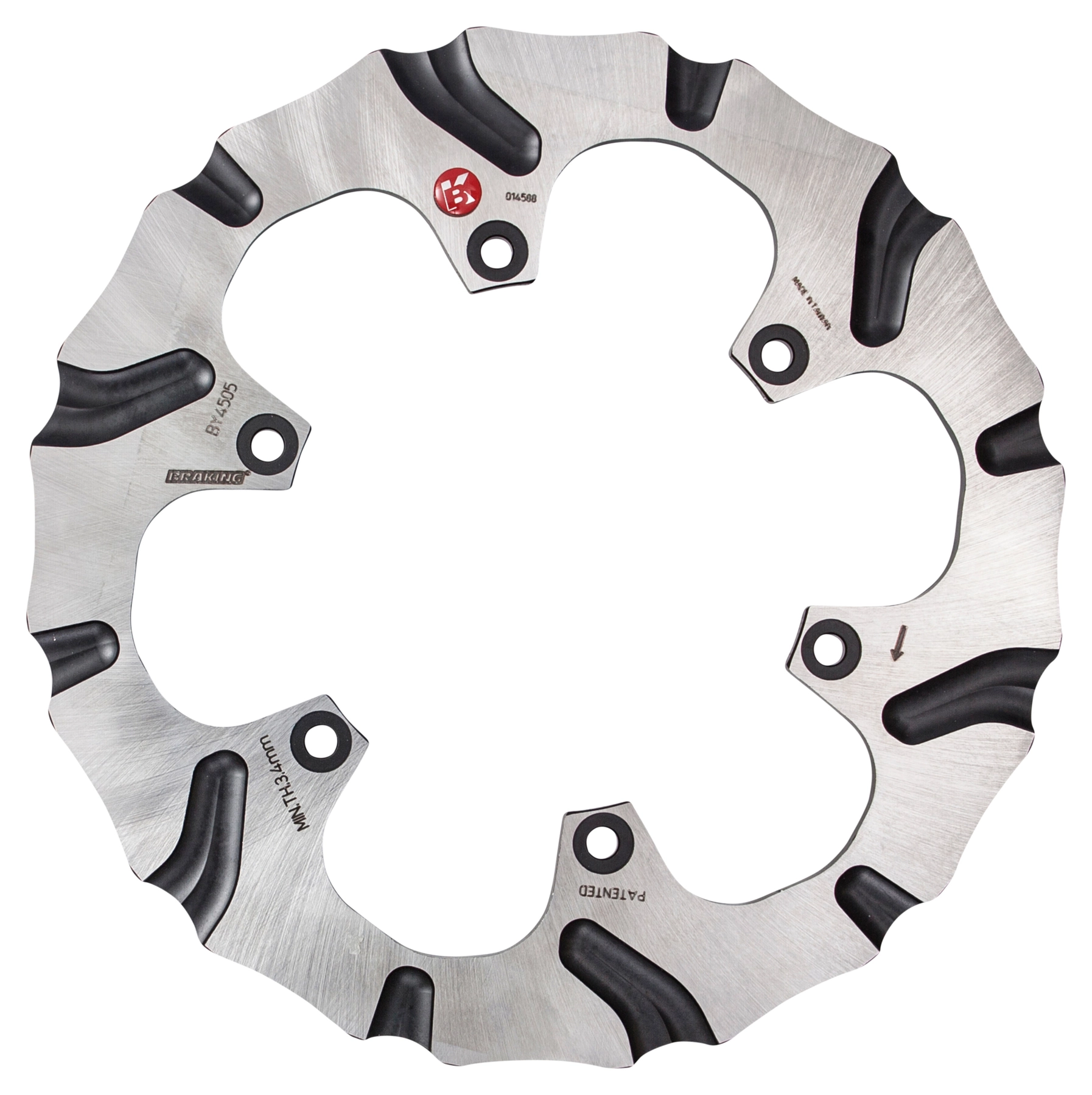 BRAKING BRAKE DISK REAR