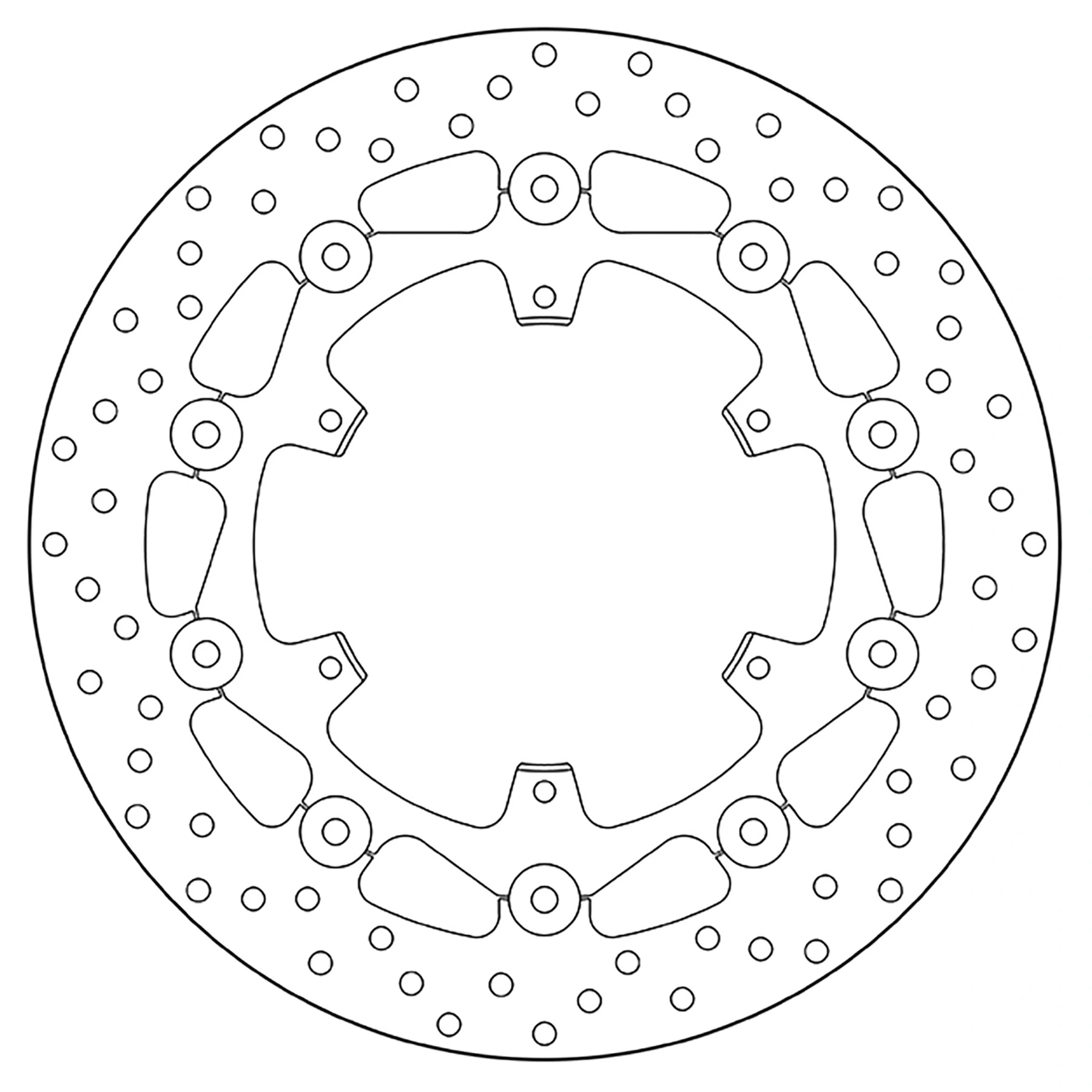 BREMBO PŁYWAJĄCE TARCZE