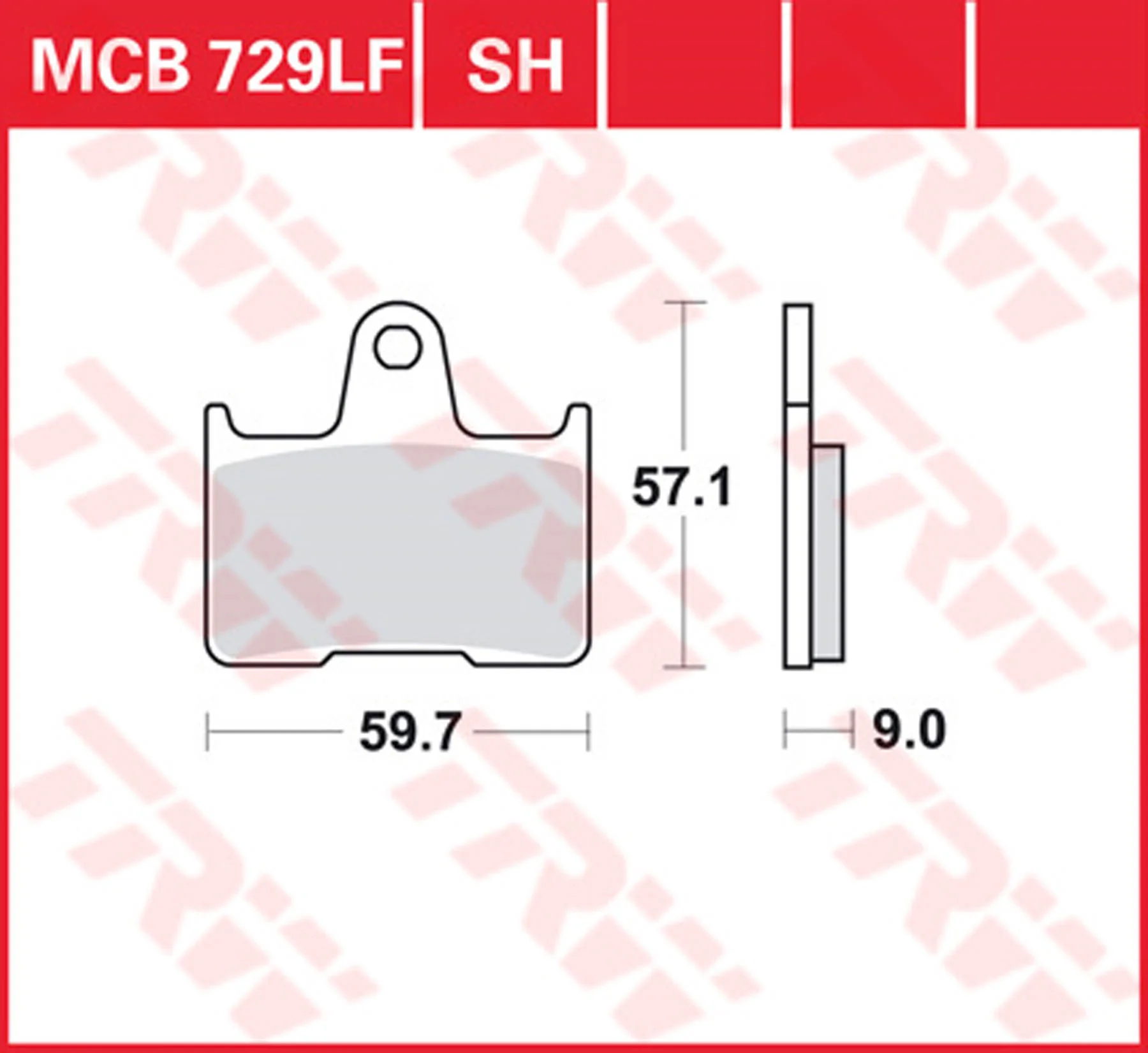 TRW BRAKE-PADS SINTER