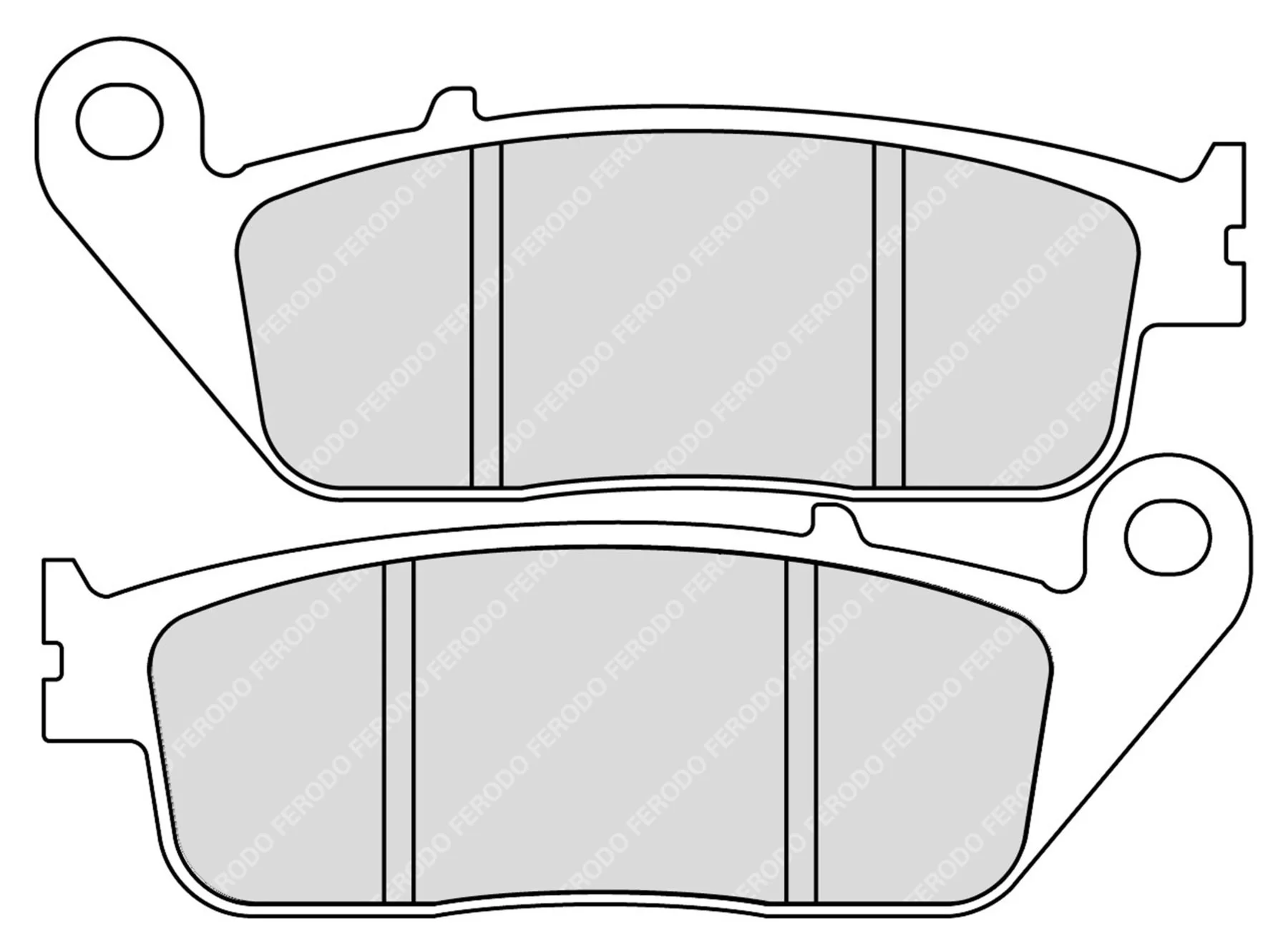 PLAQUETTES FREIN FERODO