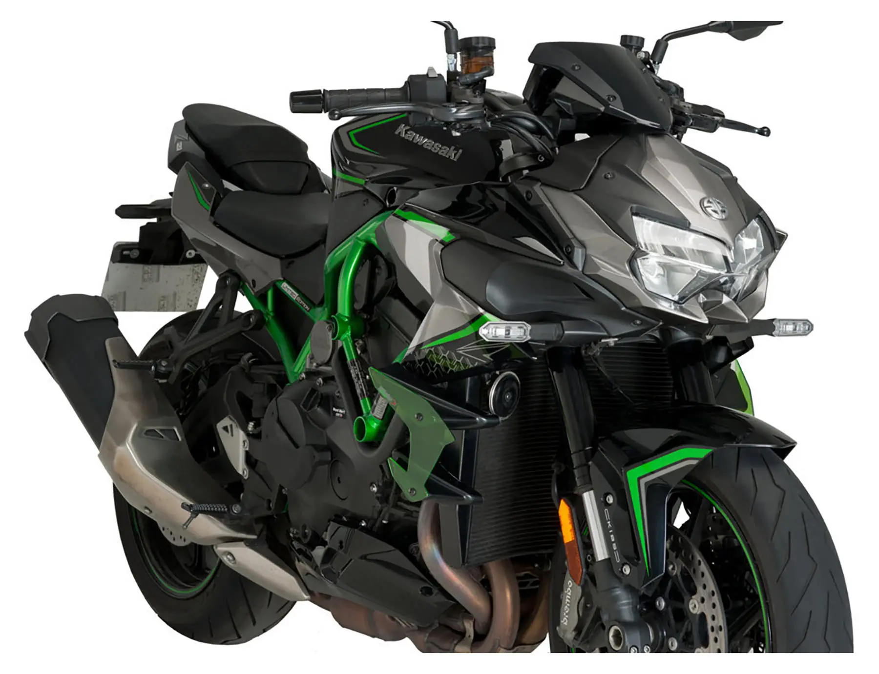 驚き価格在庫あり Puig 20510N フェンダーレス Kawasaki　Z H2 (20-21) プーチ ライセンス サポート その他