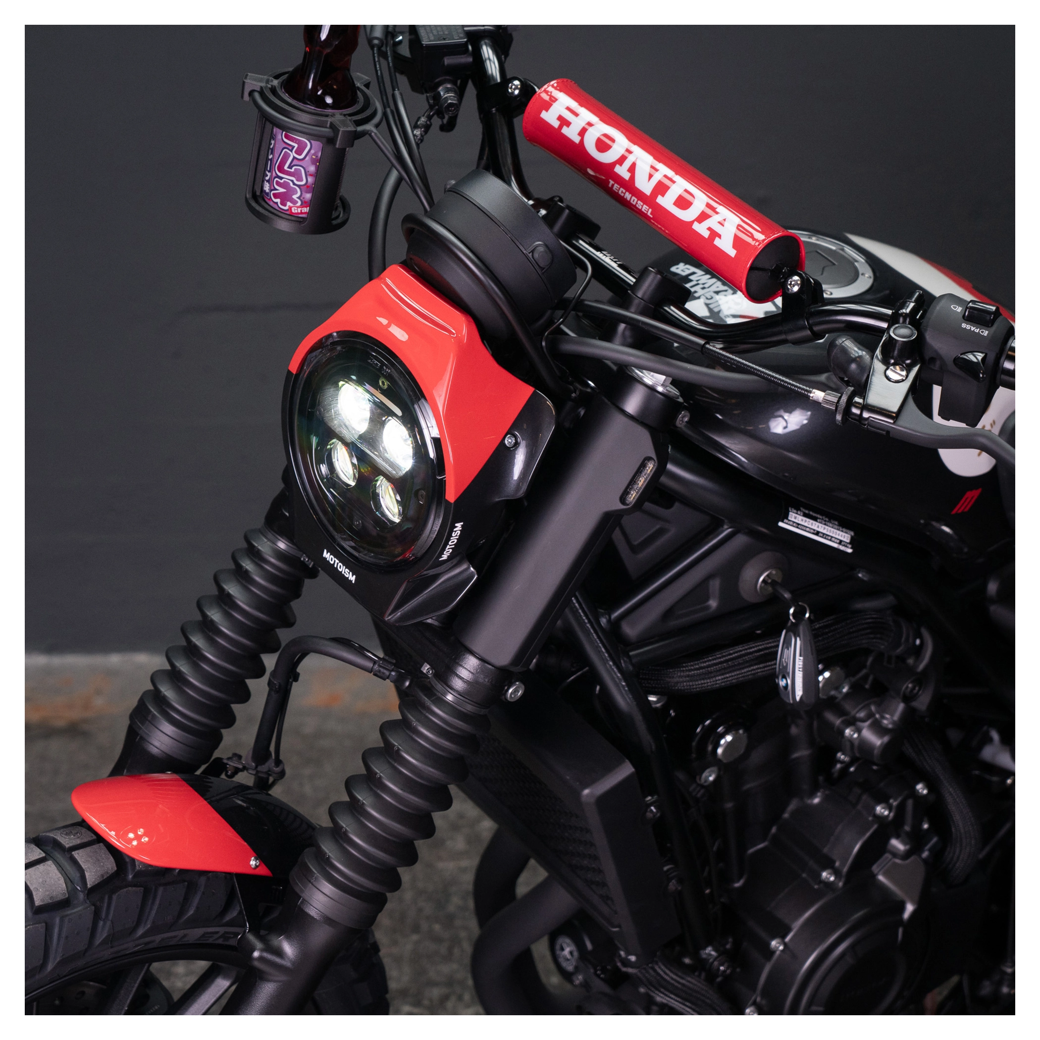 Honda rebel shop fork covers