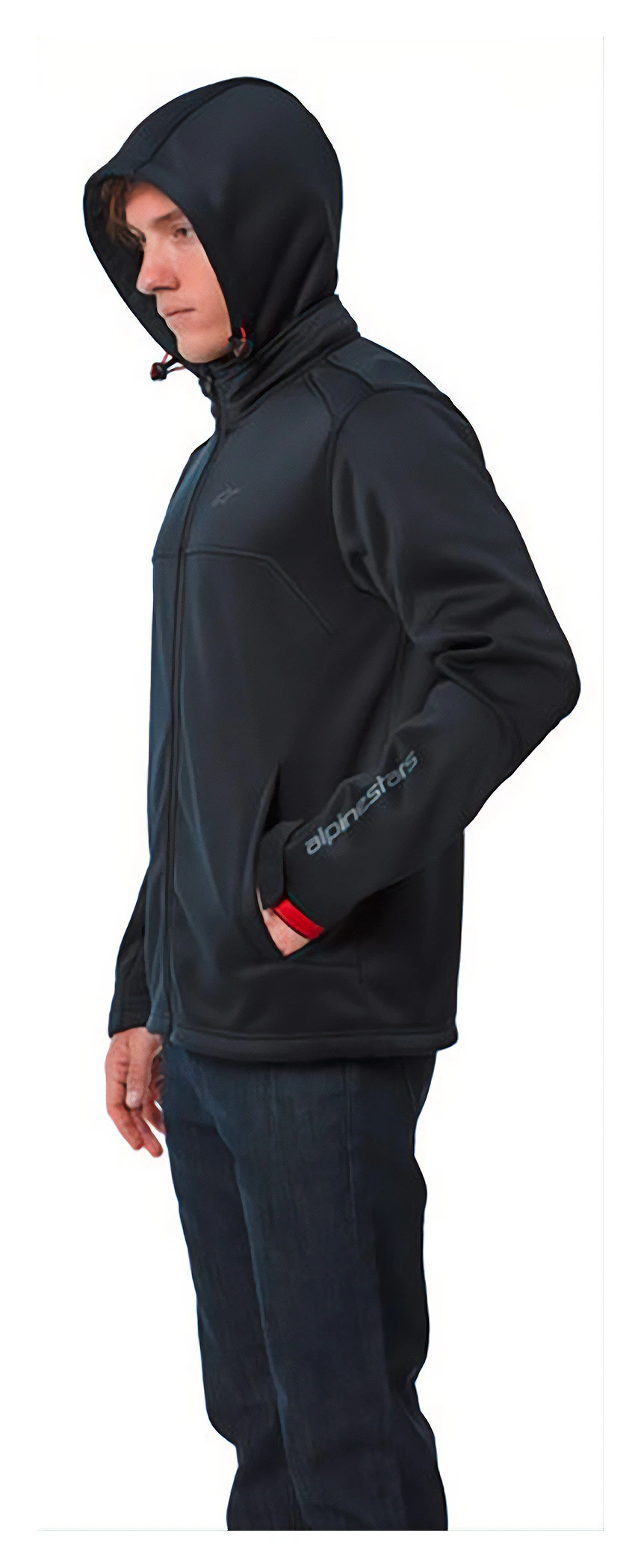 alpinestars A STARS STRAT X SIZE S MICROFLEECE JACKET BLACK