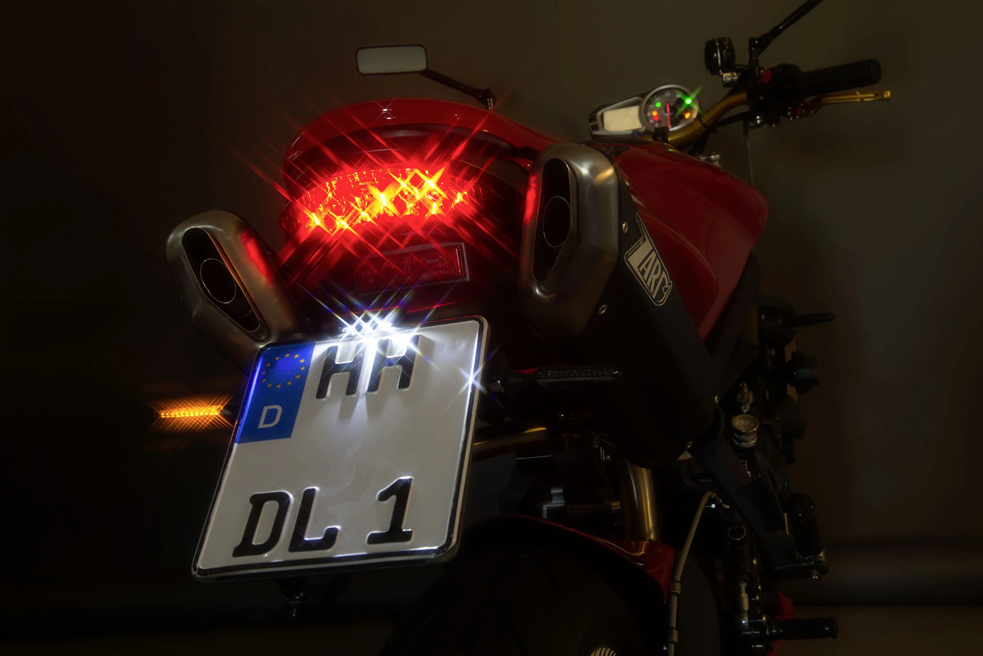 2pcs Lenker-LED-Blinker Motorrad-LED-Lauflicht Mini-Blinker Wasserdichte  Front-Sequenzanzeiger Passend Für Die Meisten Motorräder - Temu Austria