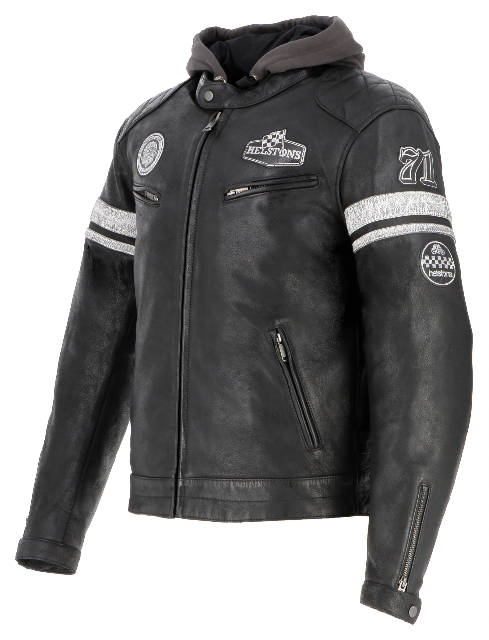 Helstons leather jacket on sale