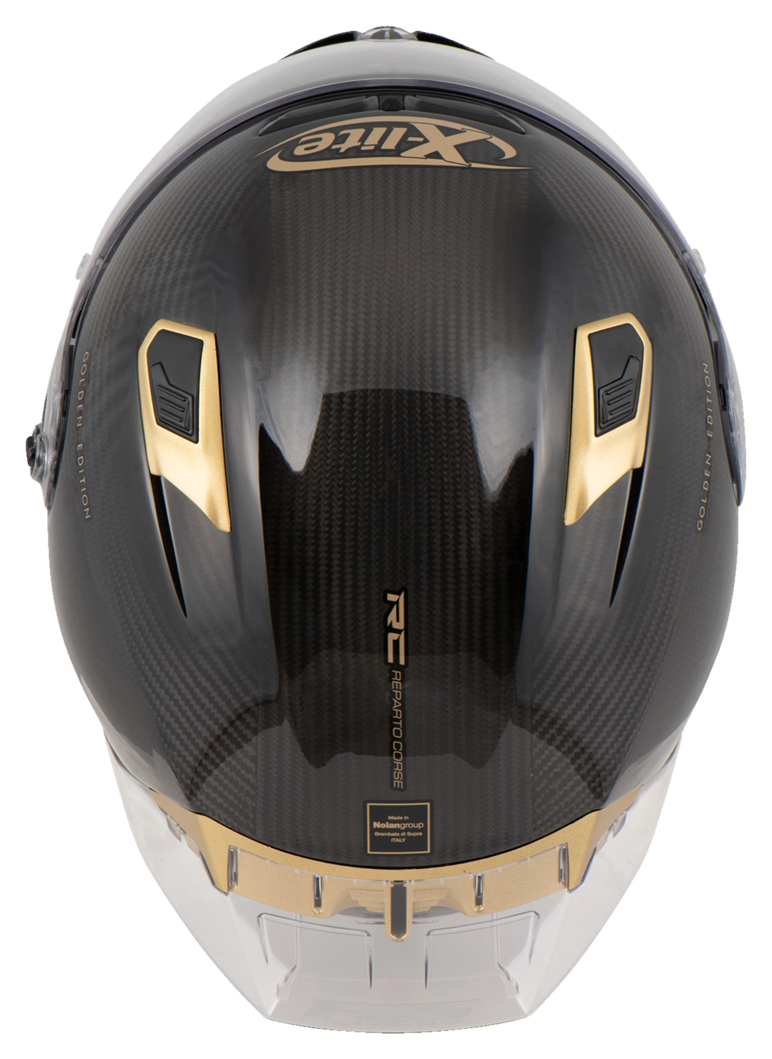 X-lite X-LITE X-803 RS CARBON Golden Edition, full-face helmet