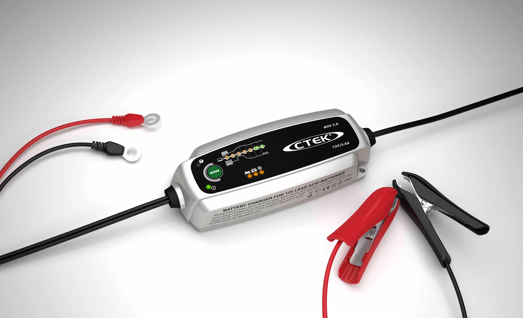 CTEK Batterie Ladegerät MXS 10 Alle Typen von 12V-Blei-Säure