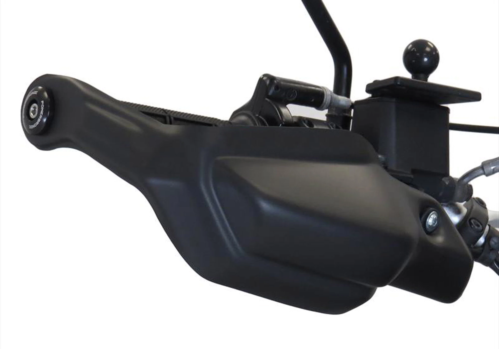 2pcs Protège-mains de Moto Handguard Poignée Protecteur Brosse Pare-Vent  avec Coupe-vent Amovible Noir - Cdiscount Auto