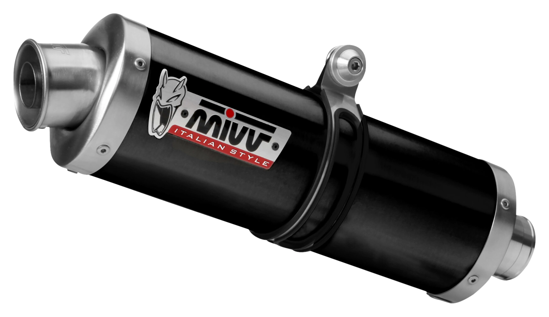 MIVV MIVV Oval Exhausts Stainl. steel, black, carbon or titanium