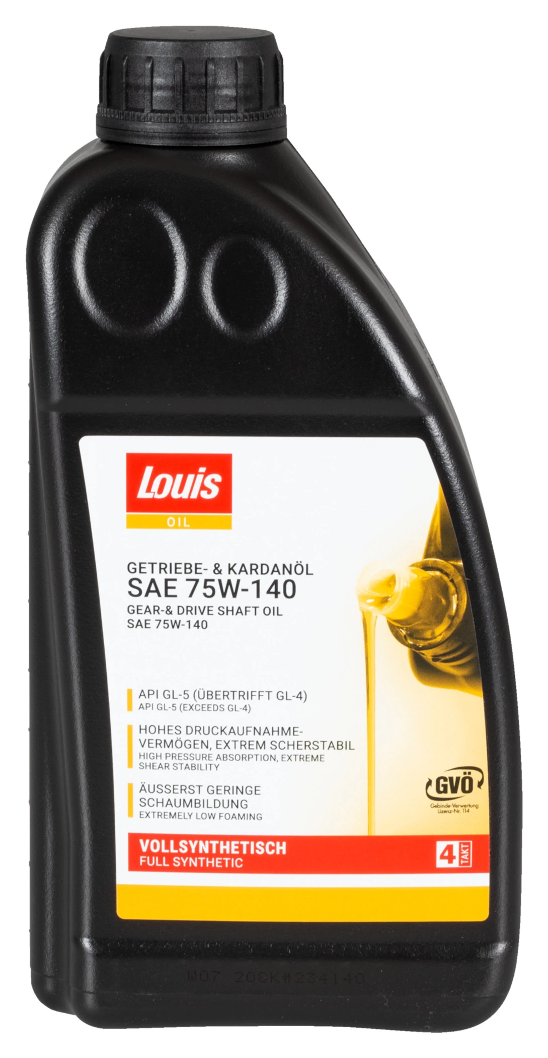 Louis Oil OLIO CAMBIO/CAR.LOUIS SAE 75W-140, GL5, 1 LITRO