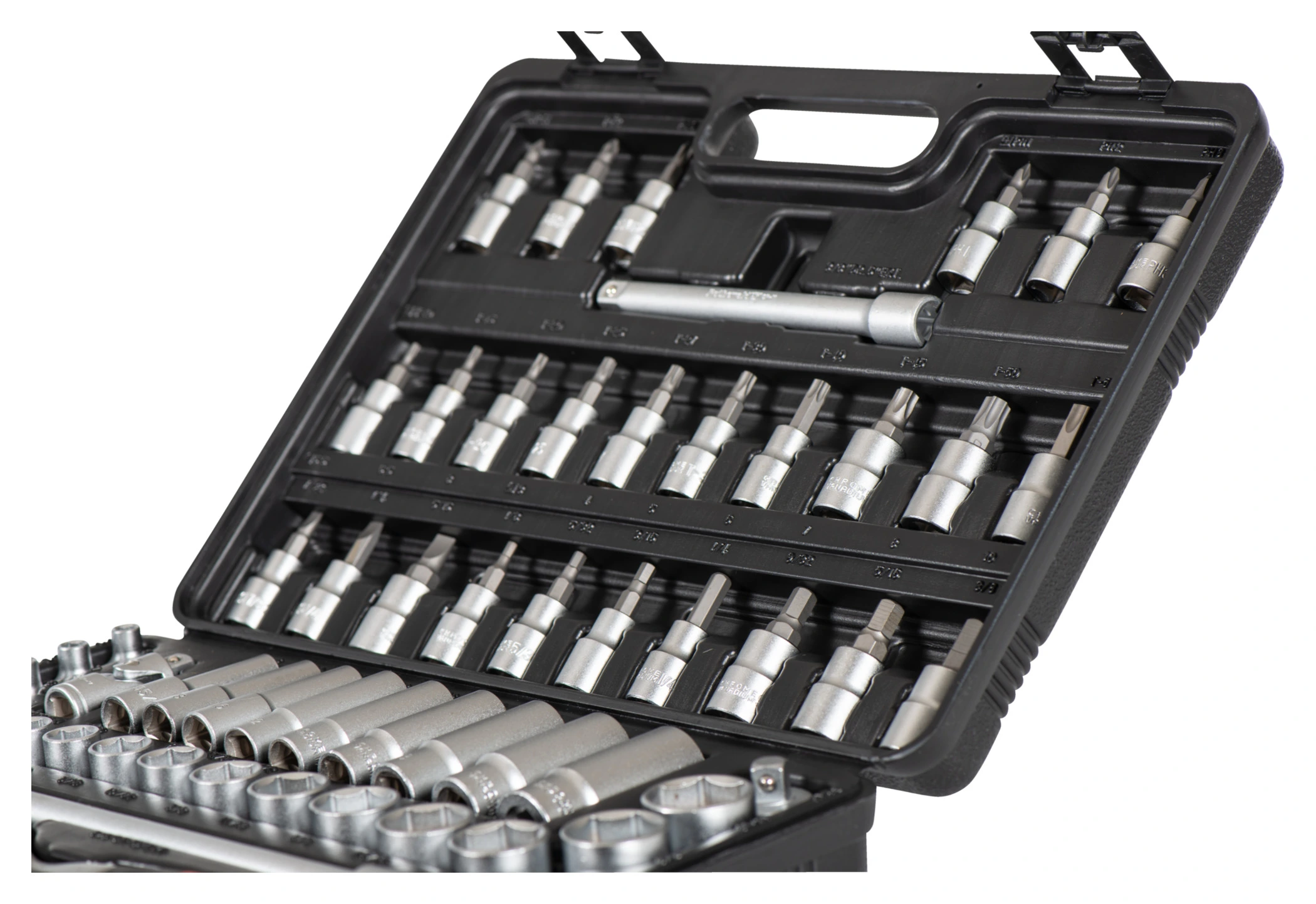 Rothewald ROTHEWALD SOCKET WRENCH SET, 61-PIECE, IMPERIAL