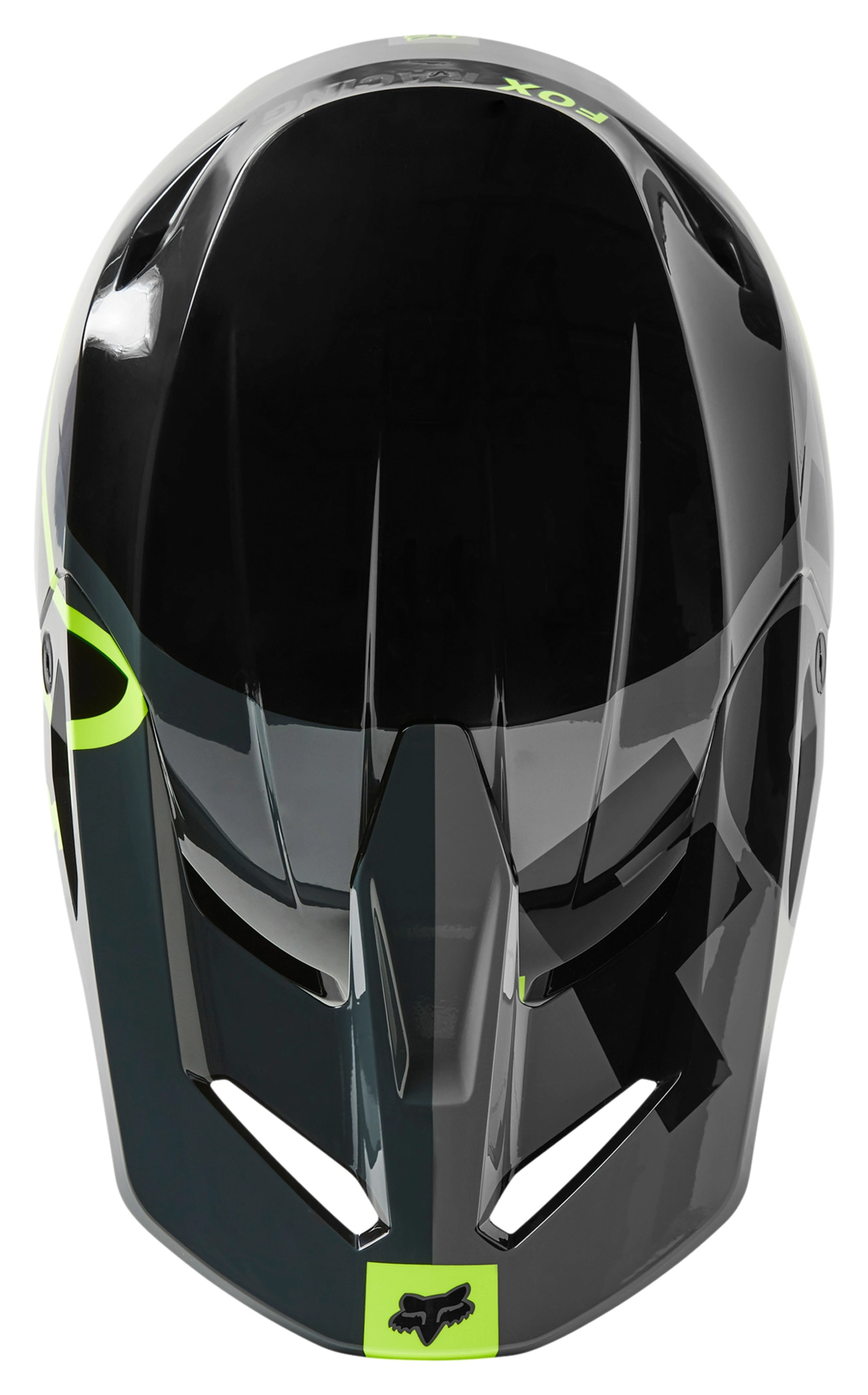 Fox outlet black helmet