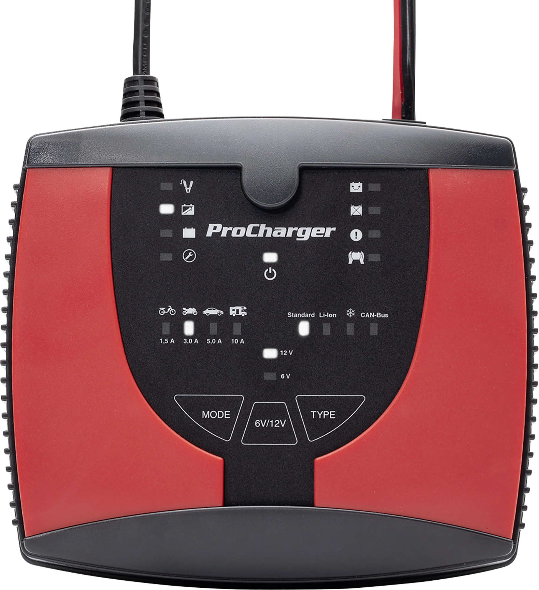 Procharger Set: ProCharger 4.000 Batterieladegerät inkl. Ladeampel