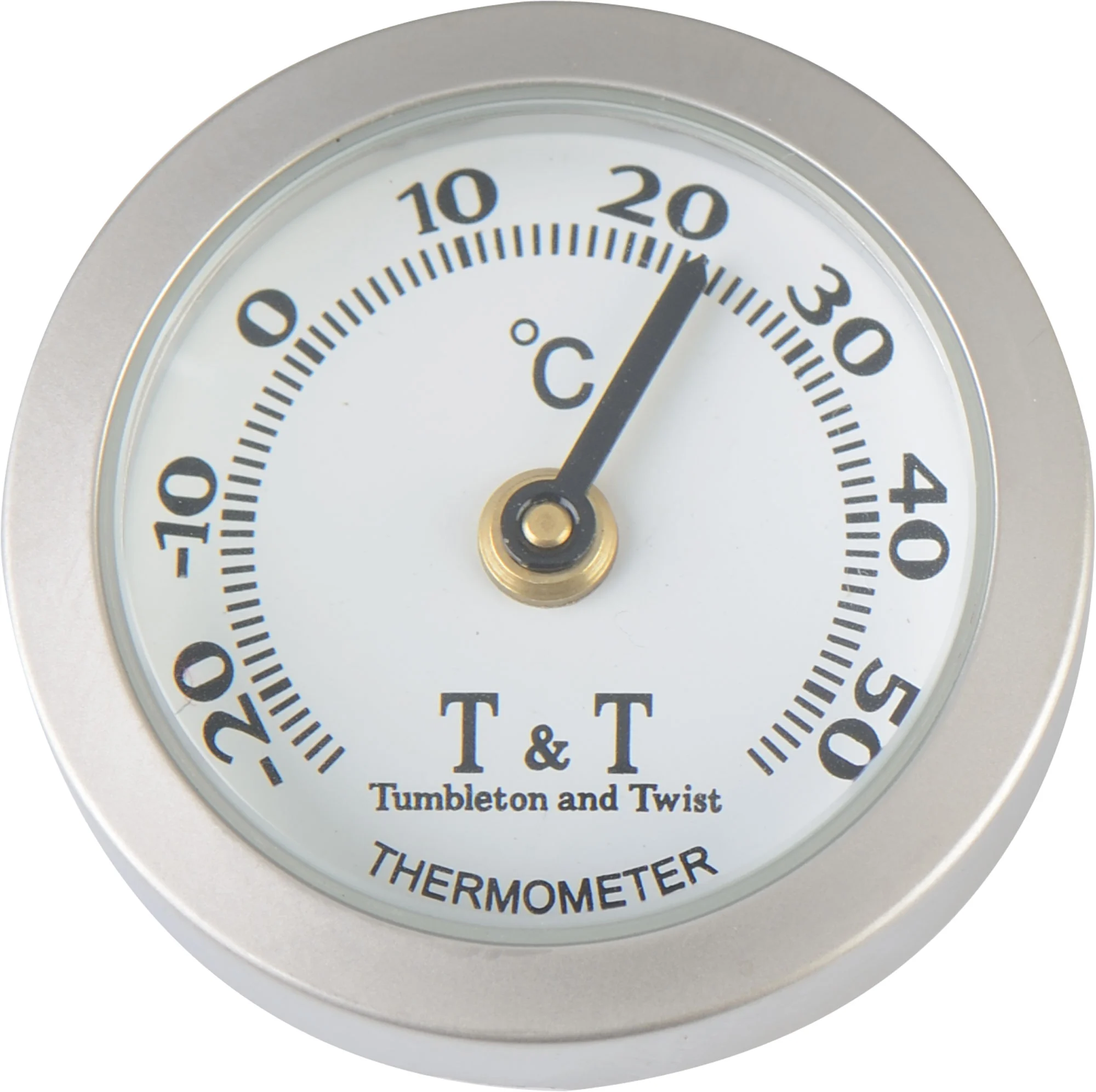 Tumbleton and Twist T&T Analog-Thermometer verschiedene Farben